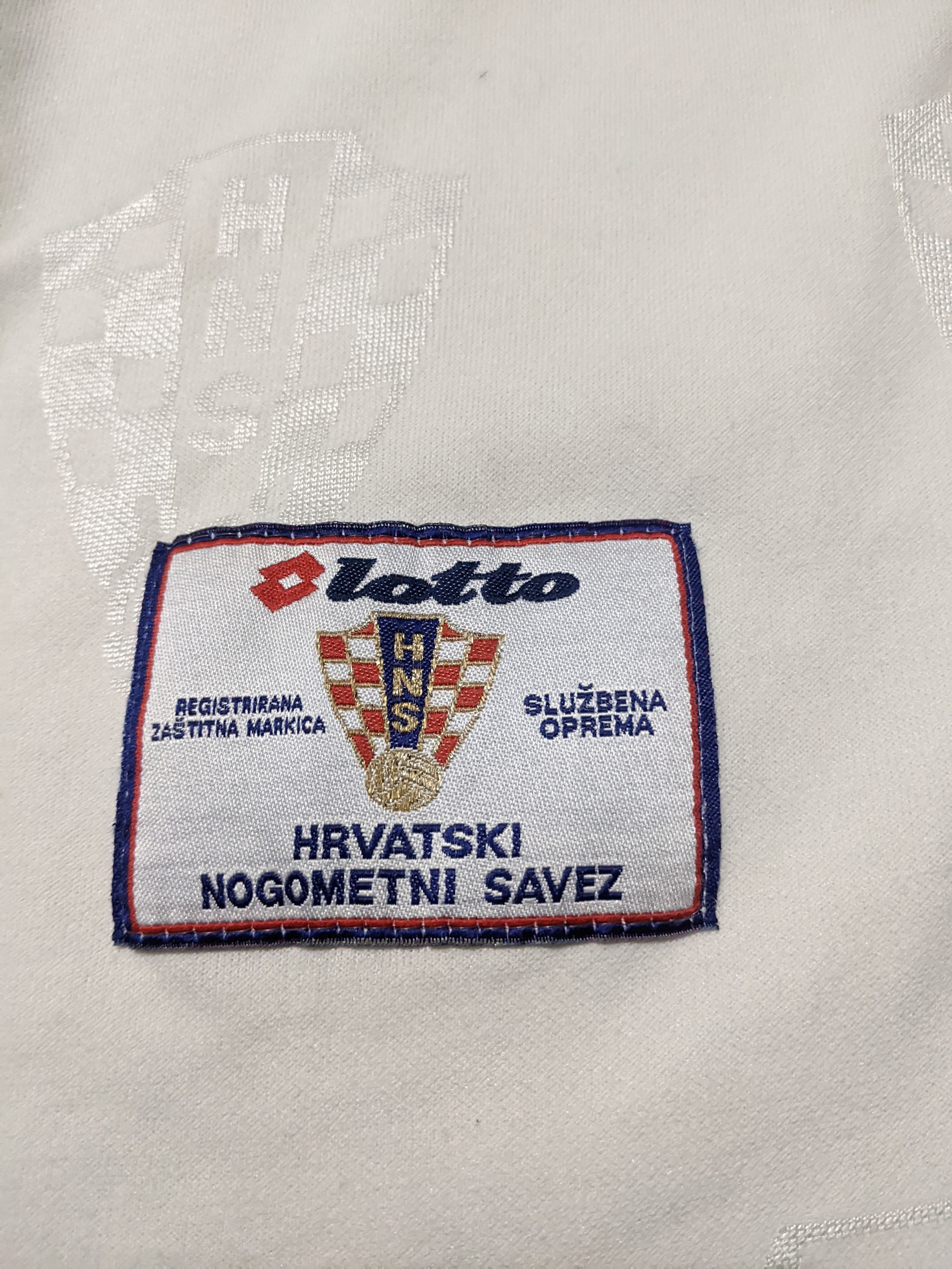 Lotto Sport Croatia home 1998 BOBAN Jersey football shirt Size US XL / EU 56 / 4 - 8 Thumbnail