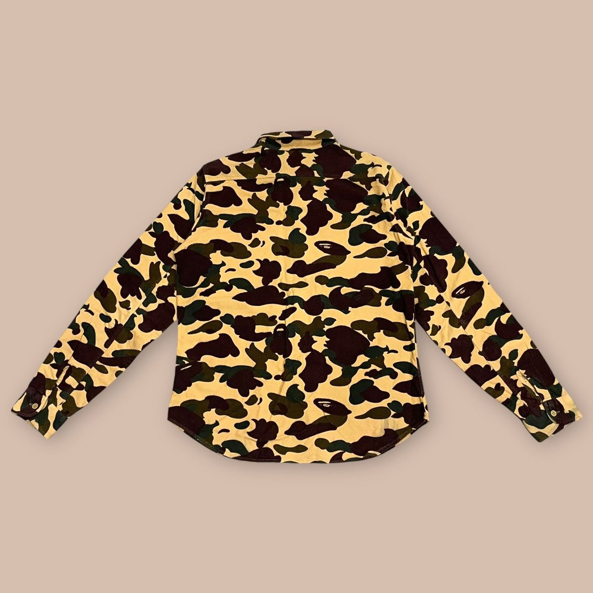 Bape OG90s Bape 1st Camo L/S Button-up Shirt Size US L / EU 52-54 / 3 - 4 Thumbnail