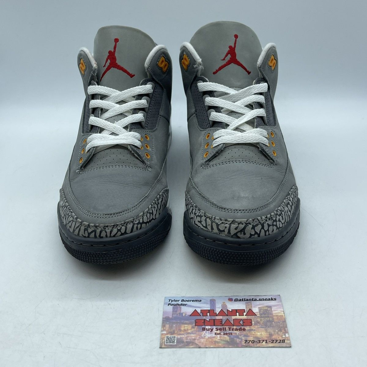 Jordan Brand Air Jordan 3 cool grey Size US 10 / EU 43 - 2 Thumbnail