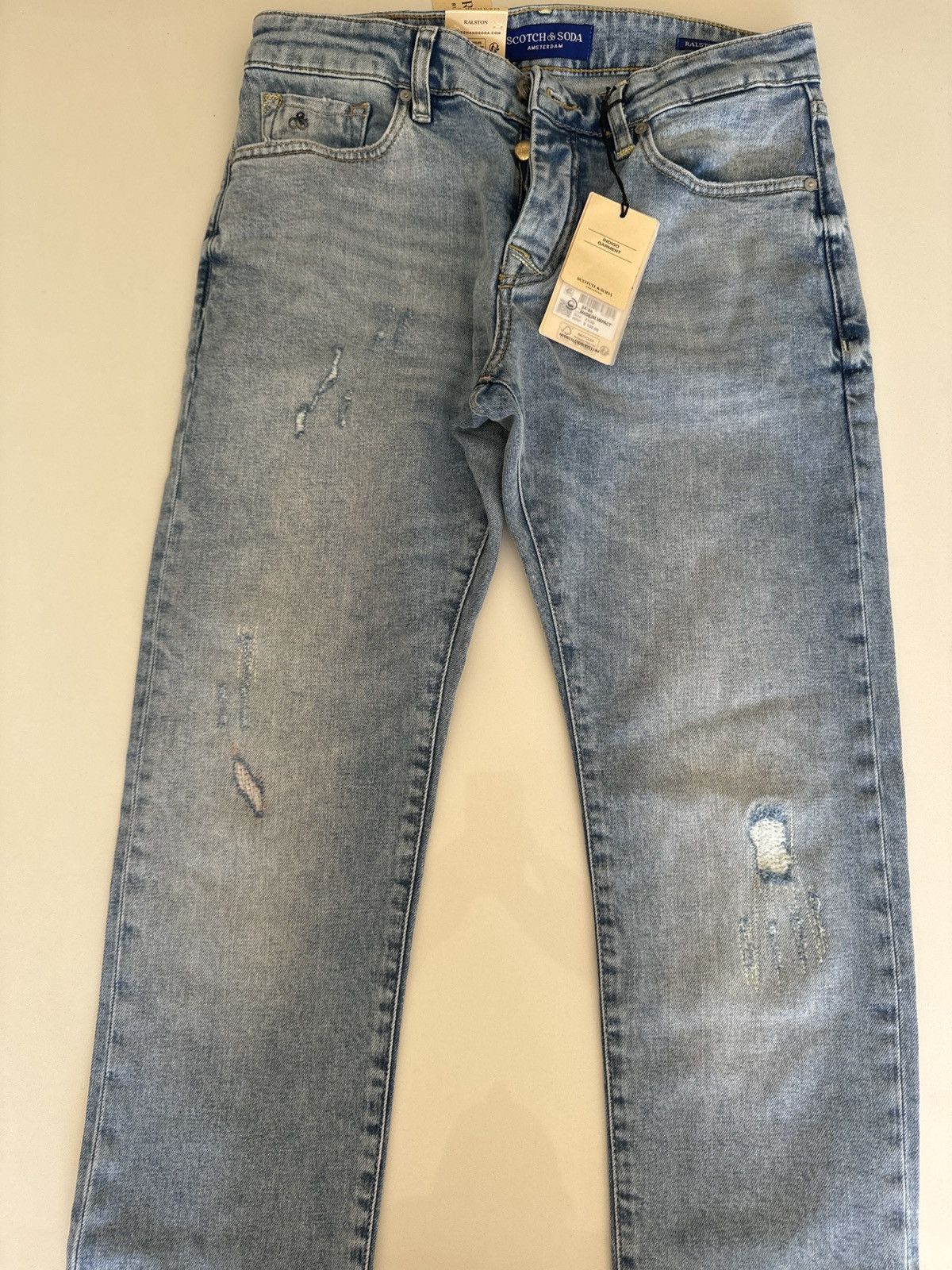 Scotch & Soda Ralston regular slim fit jeans indigo Size US 31 - 1 Thumbnail