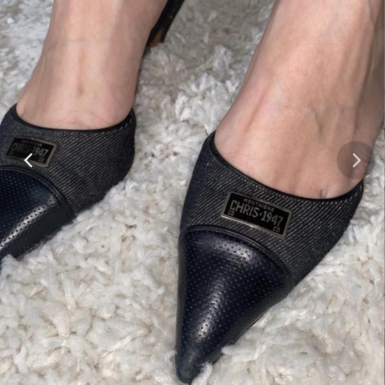 Dior Archives : Rare 2000s DIOR “Chris 1947” Slingback Heels Size US 6 / IT 36 - 3 Thumbnail