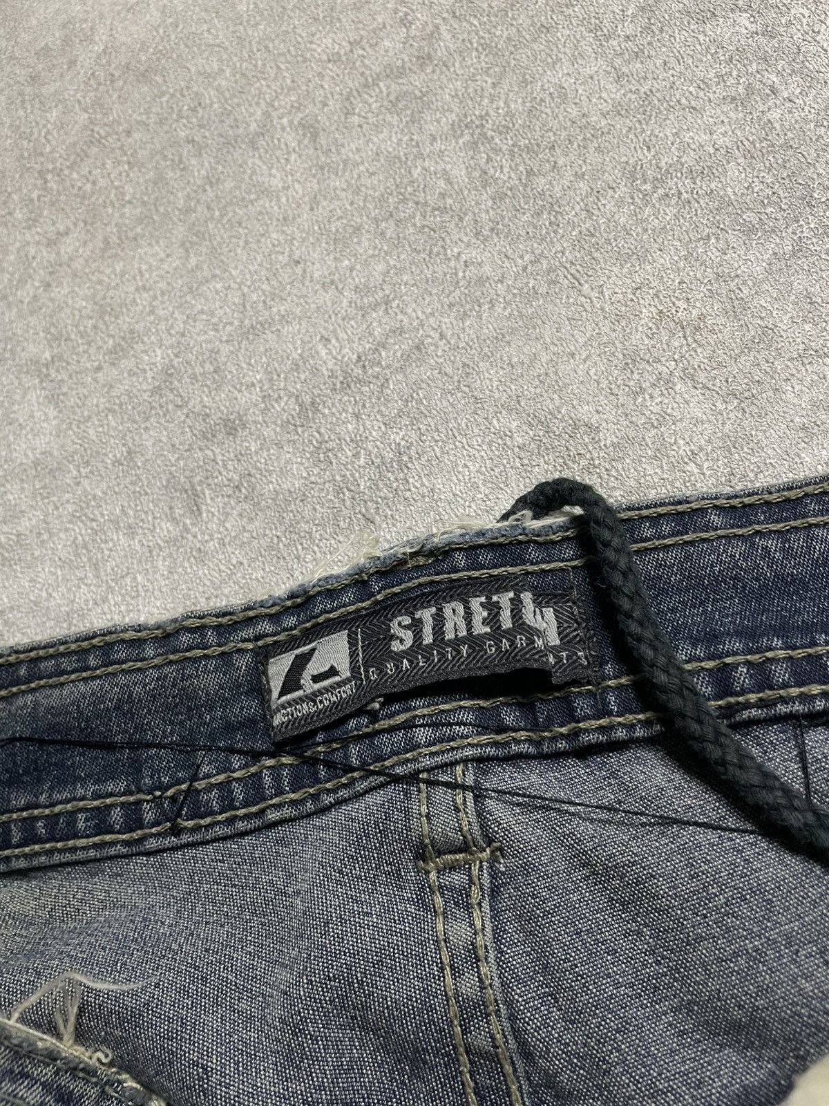 14th Addiction 2000s Skull 14th Addiction Flared Jeans Mud Wash Distressed Size US 34 / EU 50 - 20 Thumbnail