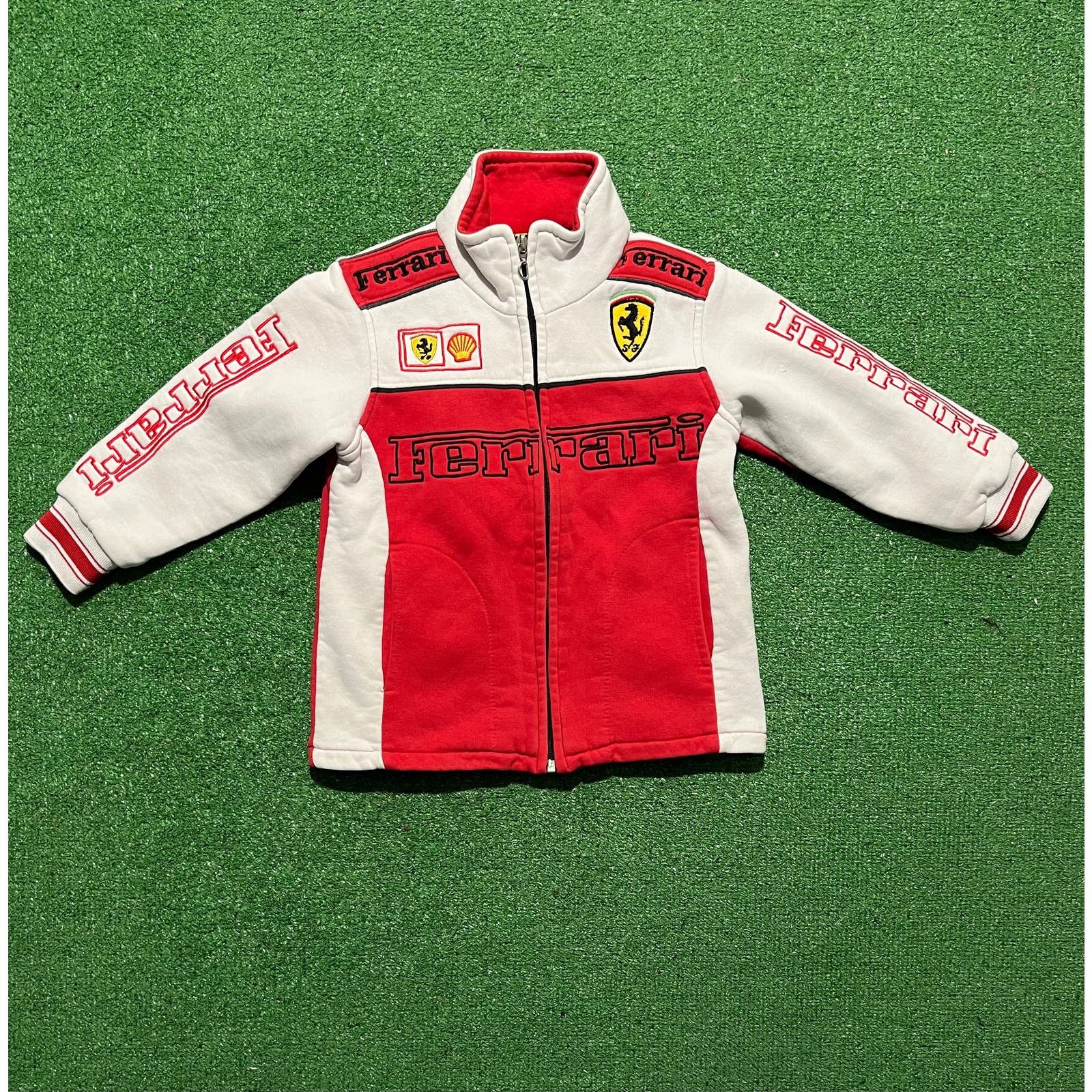 Ferrari × Vintage Ferrari Racing Jacket Vintage official 1996 rare kids ...