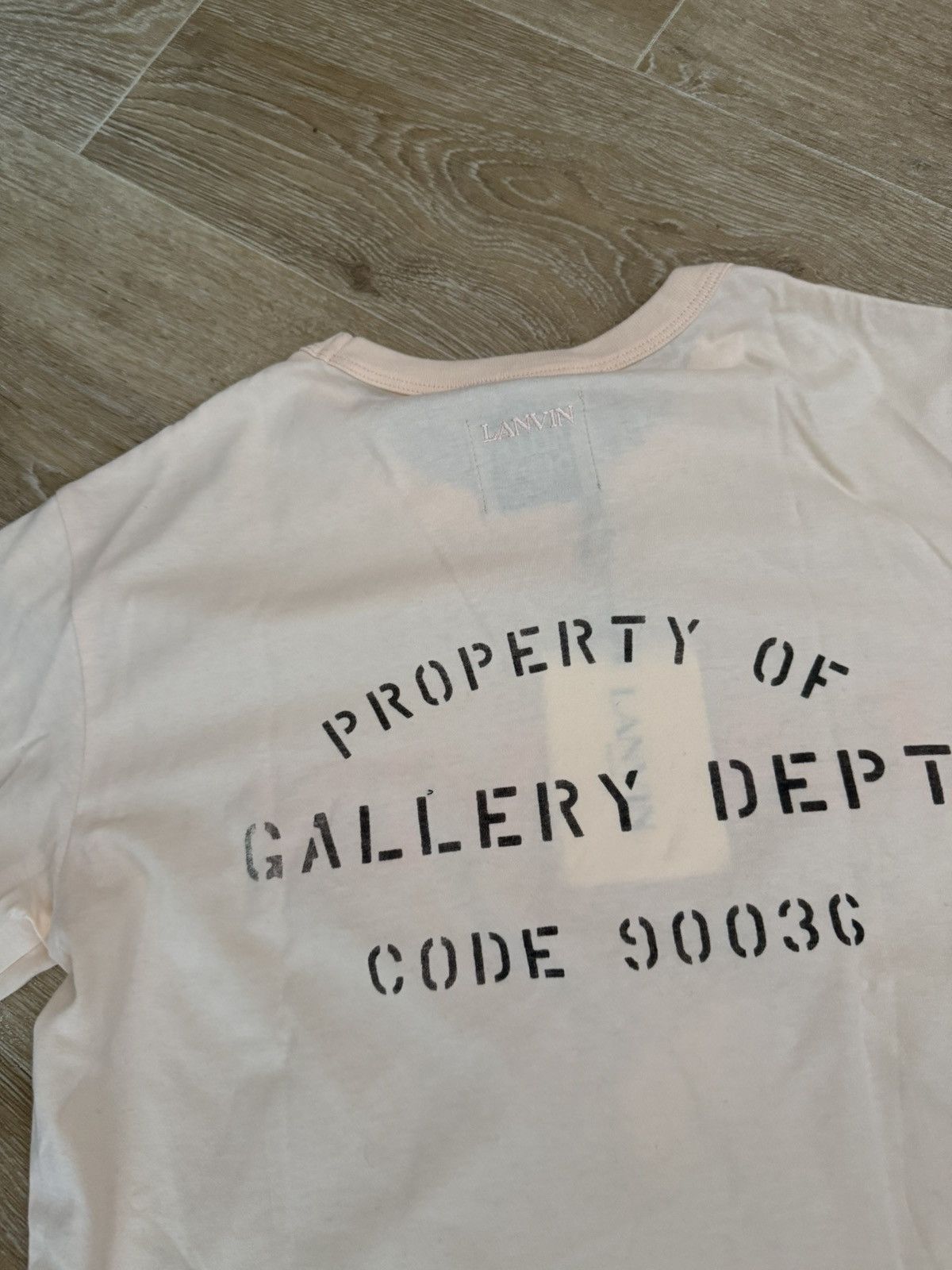 Lanvin Lanvin Gallery Dept Limited Edition Tshirt Sz.L Size L / US 10 / IT 46 - 7 Thumbnail