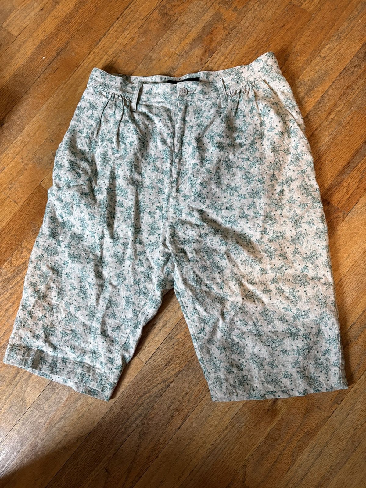 Ne-net Limited Edition Forest Pattern Half Pants Shorts