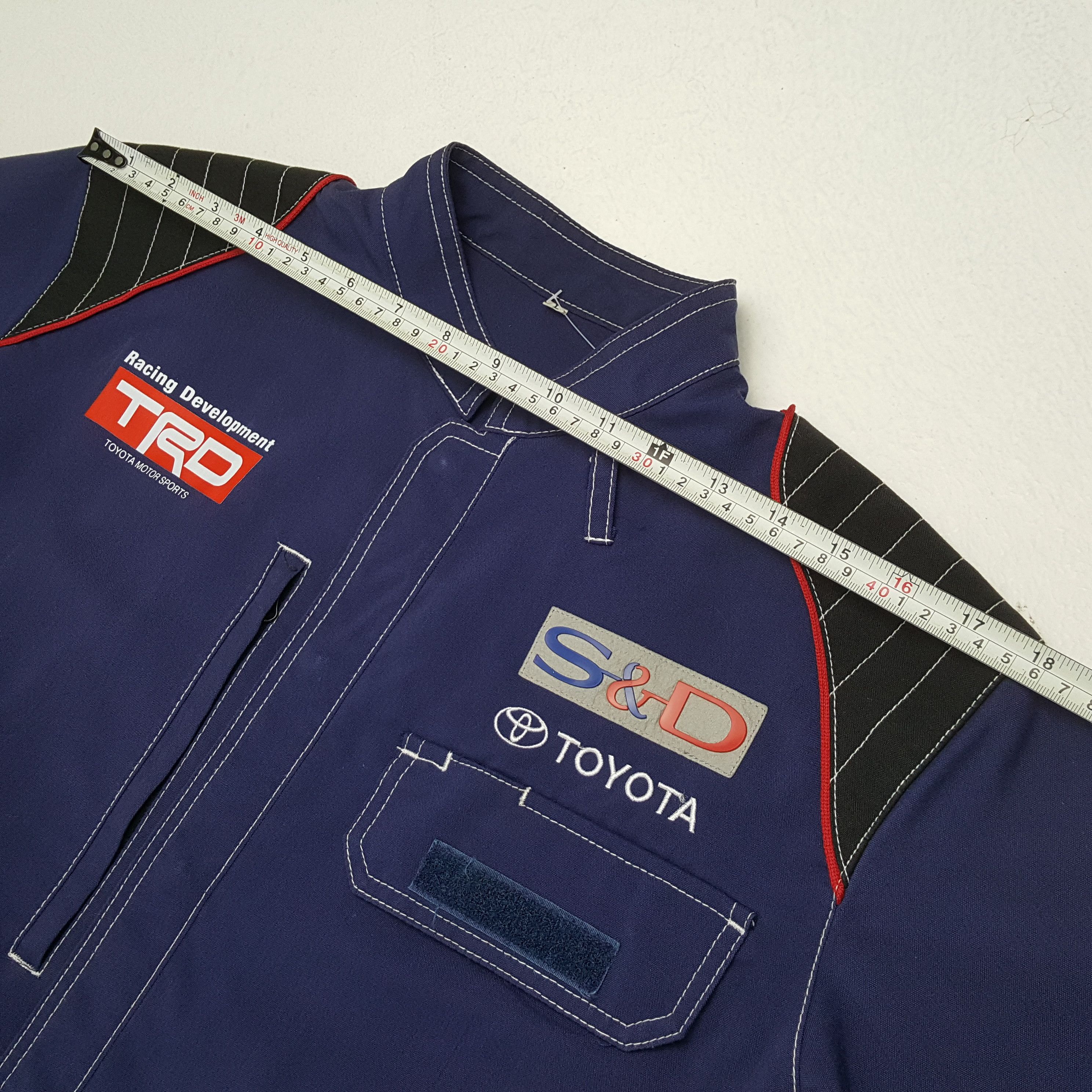 Vintage Vintage TRD TOYOTA MOTOR SPORTS Japanese Racing Shirt Jacket Size US M / EU 48-50 / 2 - 5 Thumbnail