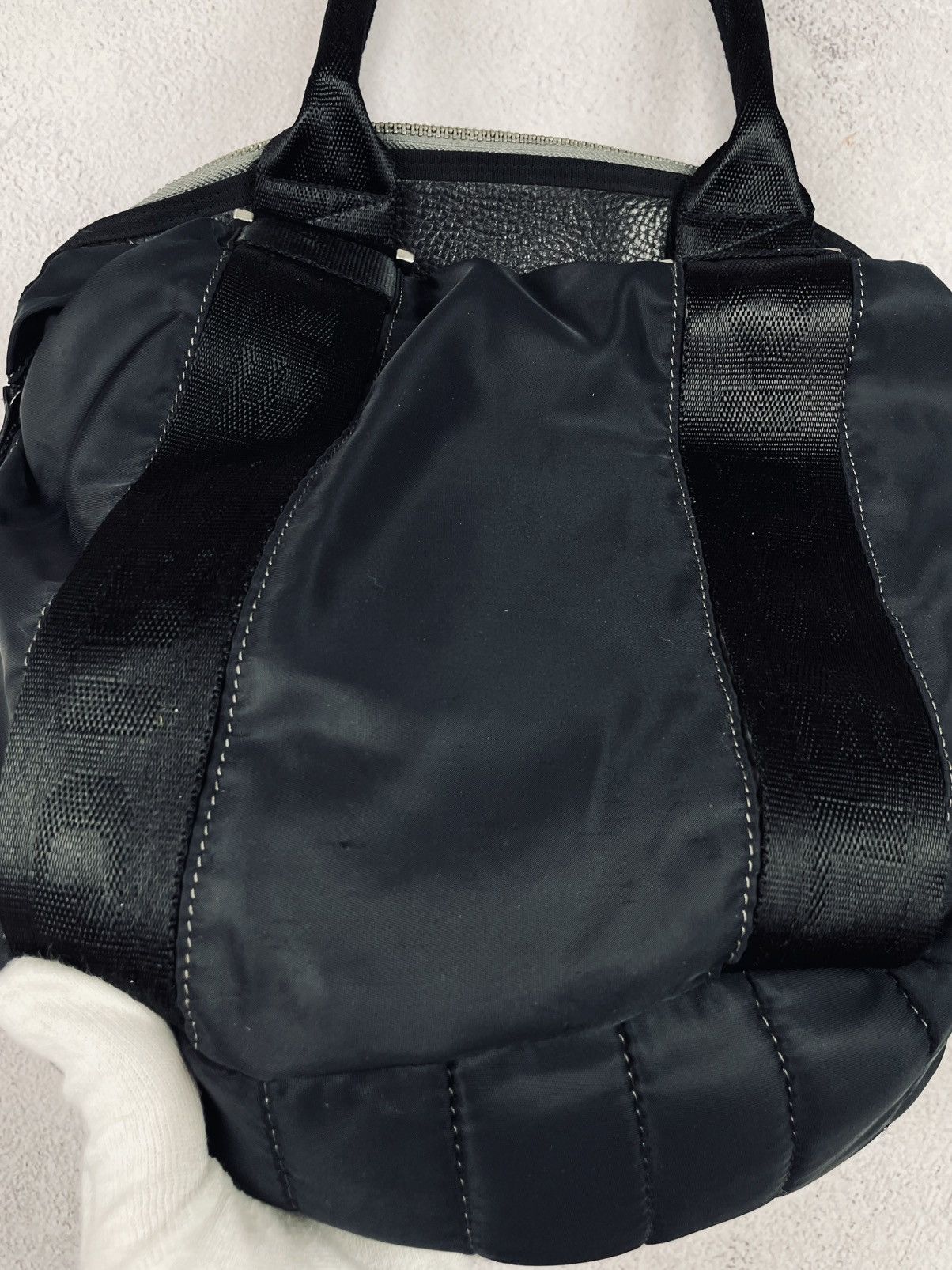 Diesel × Vintage Rare! Vintage y2k Diesel Black Bag Size ONE SIZE - 10 Thumbnail