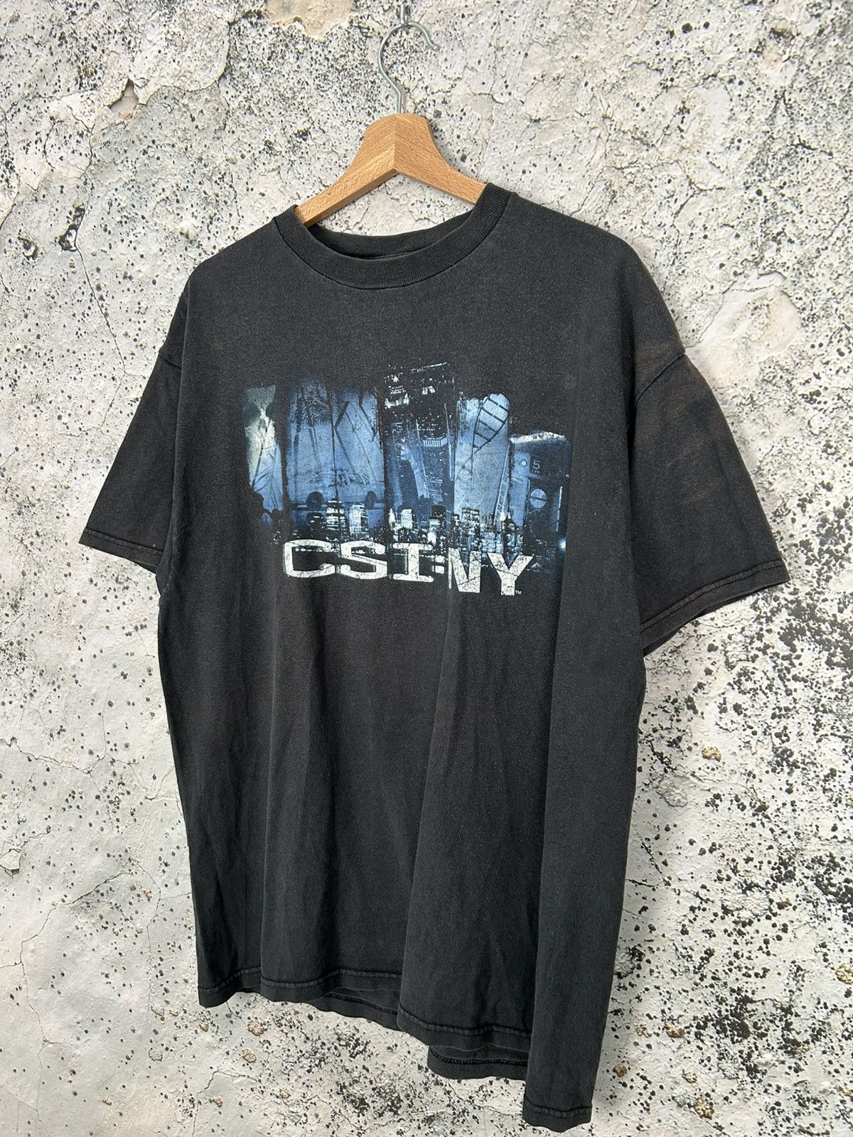 Vintage Vintage CSI NY Movie Graphic Tee USA Streetwear Hype Size US L / EU 52-54 / 3 - 2 Thumbnail