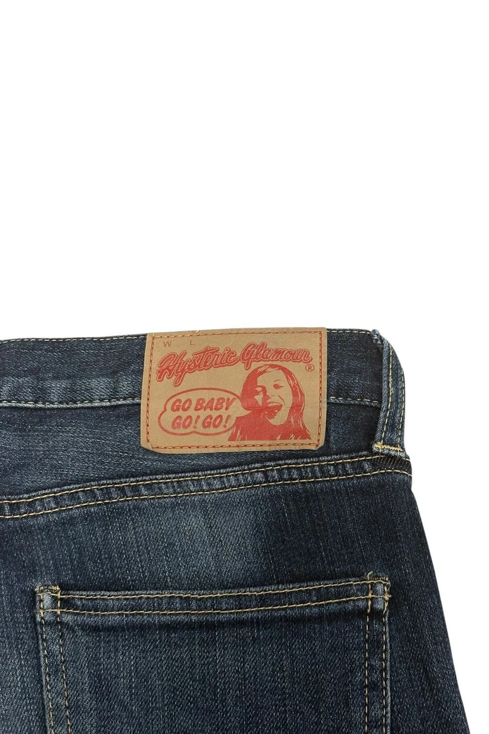 Hysteric Glamour Hysteric Glamour blue fade wash jeans Size US 32 / EU 48 - 4 Thumbnail