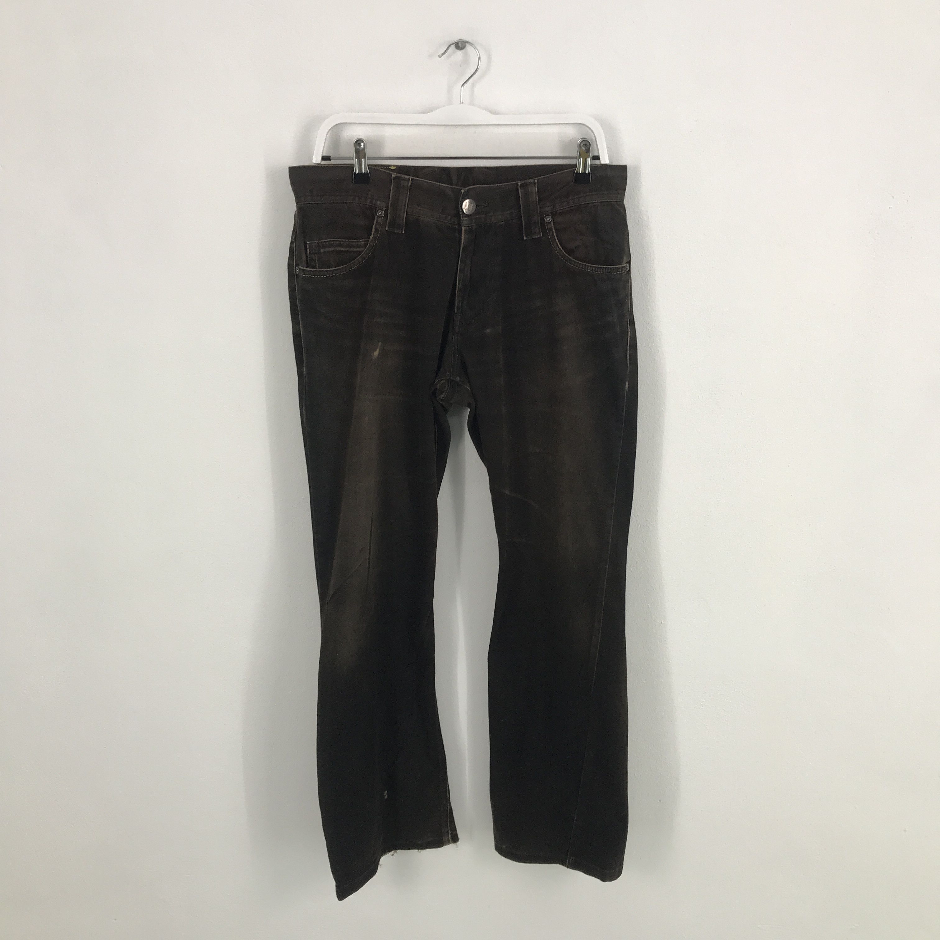 Lee Rare Lee brown Japan design Bootcut pants Size US 30 / EU 46 - 1 Thumbnail