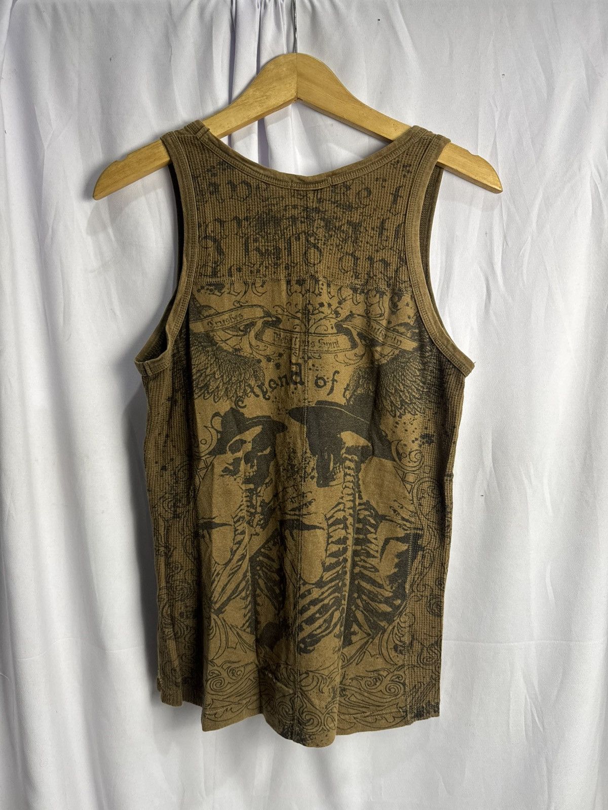Japanese Brand Tanktop Skulls Japanese DailyNews Goa Lgb Styled Size US L / EU 52-54 / 3 - 2 Thumbnail