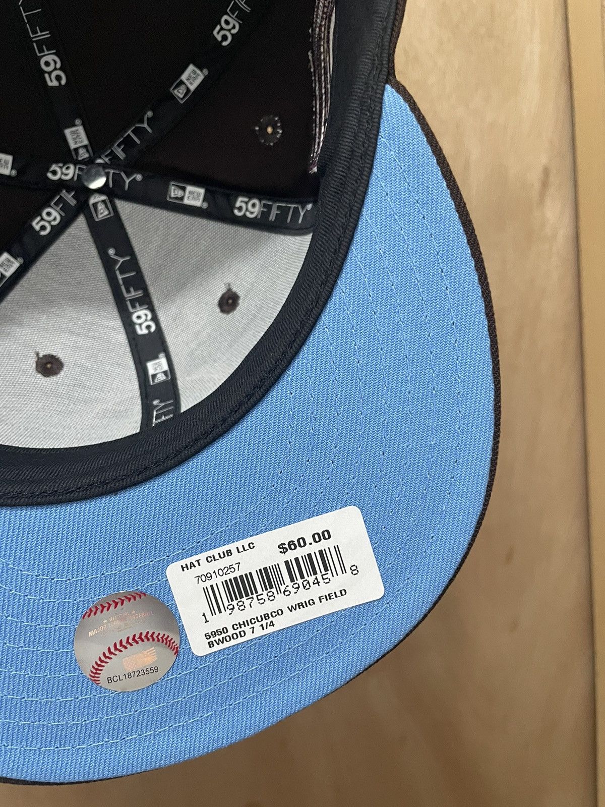 Hat club frstypreme Chicago cubs “ commodore “ size 7 1/4