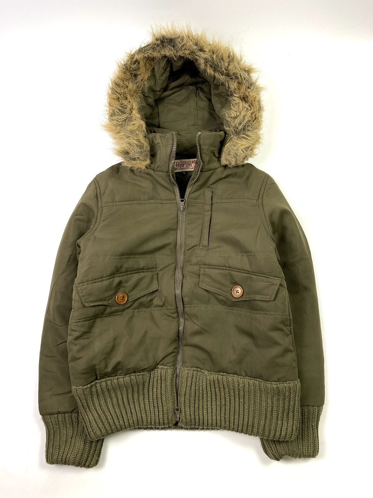 Japanese Brand Japanese brand Fur bono bomber jacket rapua winter sesh Size US M / EU 48-50 / 2 - 6 Thumbnail