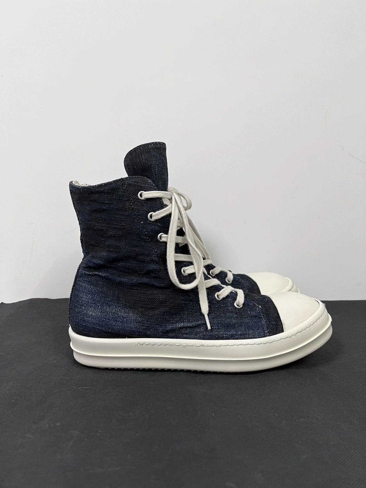 Rick Owens Rick Owens High-Top Sneakers Size 41.5 Size US 8.5 / EU 41-42 - 1 Thumbnail