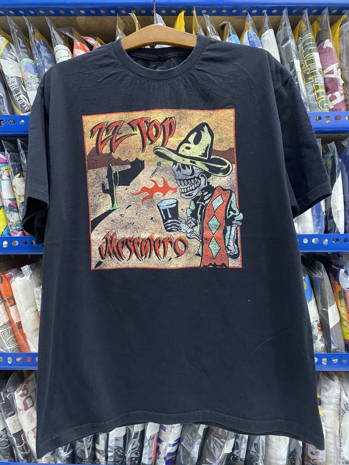 Band Tees ZZ TOP BAND TSHIRT Size US L / EU 52-54 / 3 - 1 Thumbnail