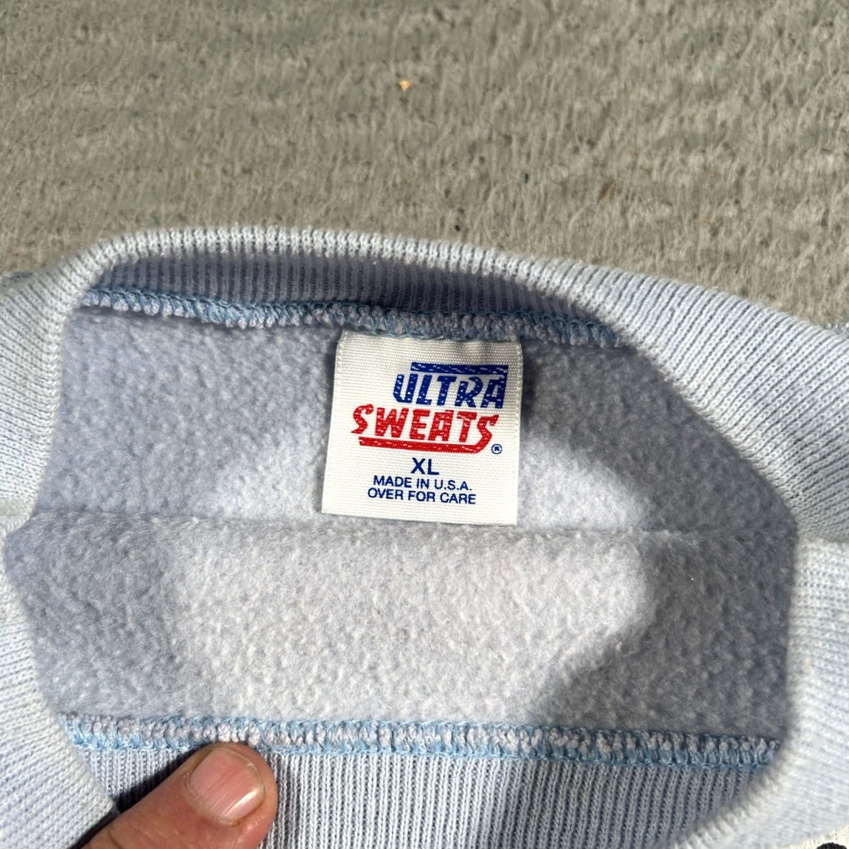 Vintage VINTAGE Ultra Sweats Sweatshirt Men XL Blue Eureka Springs Arkansas Made In USA Size US XL / EU 56 / 4 - 3 Thumbnail