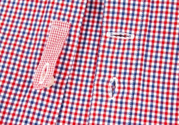 Comme des Garcons Shirt Cotton Checkered Short Sleeve Size US XS / EU 42 / 0 - 6 Thumbnail