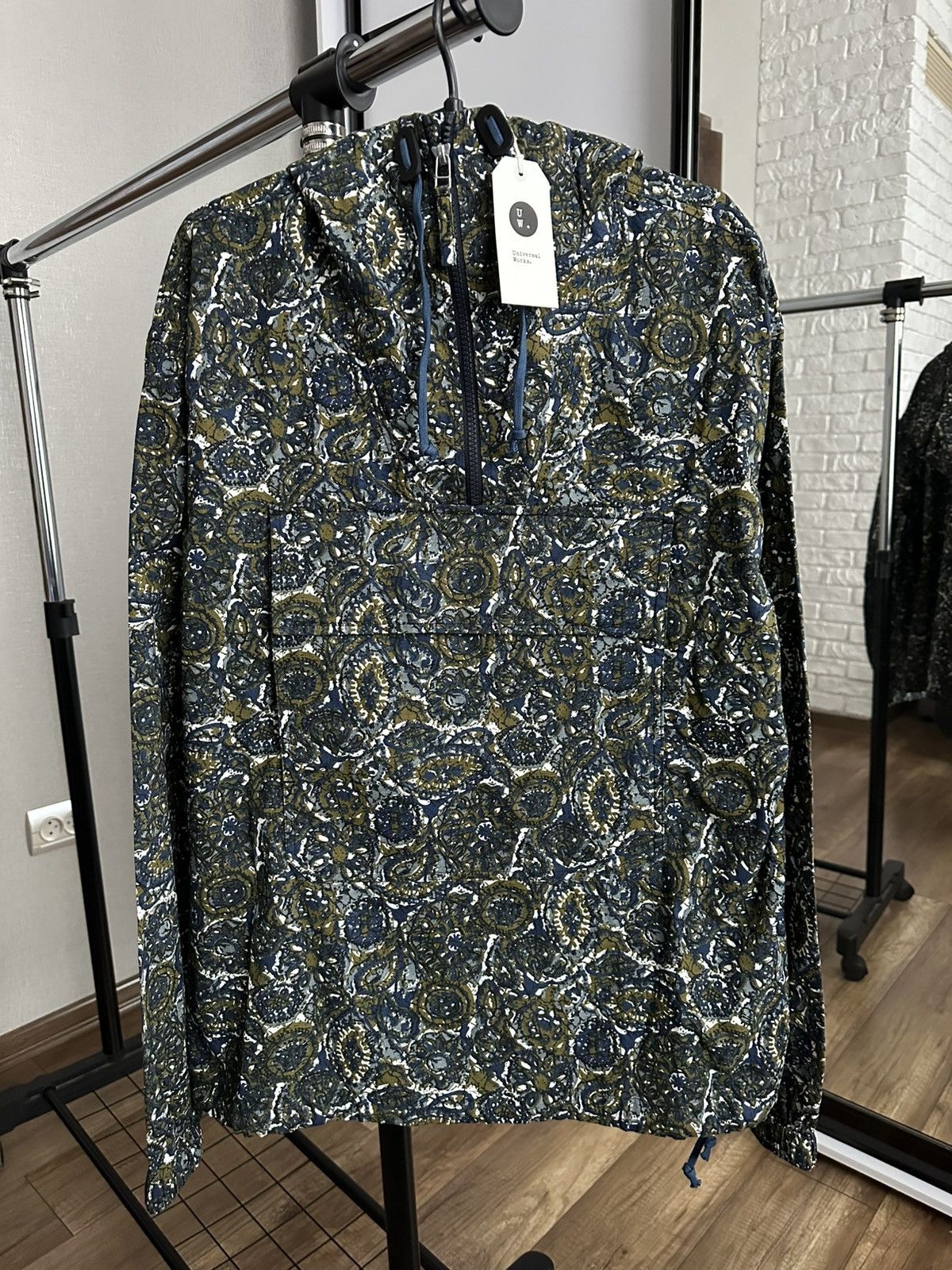 Universal Works Universal Works Navy Artist Anorak Jacket NEW Size US L / EU 52-54 / 3 - 3 Thumbnail