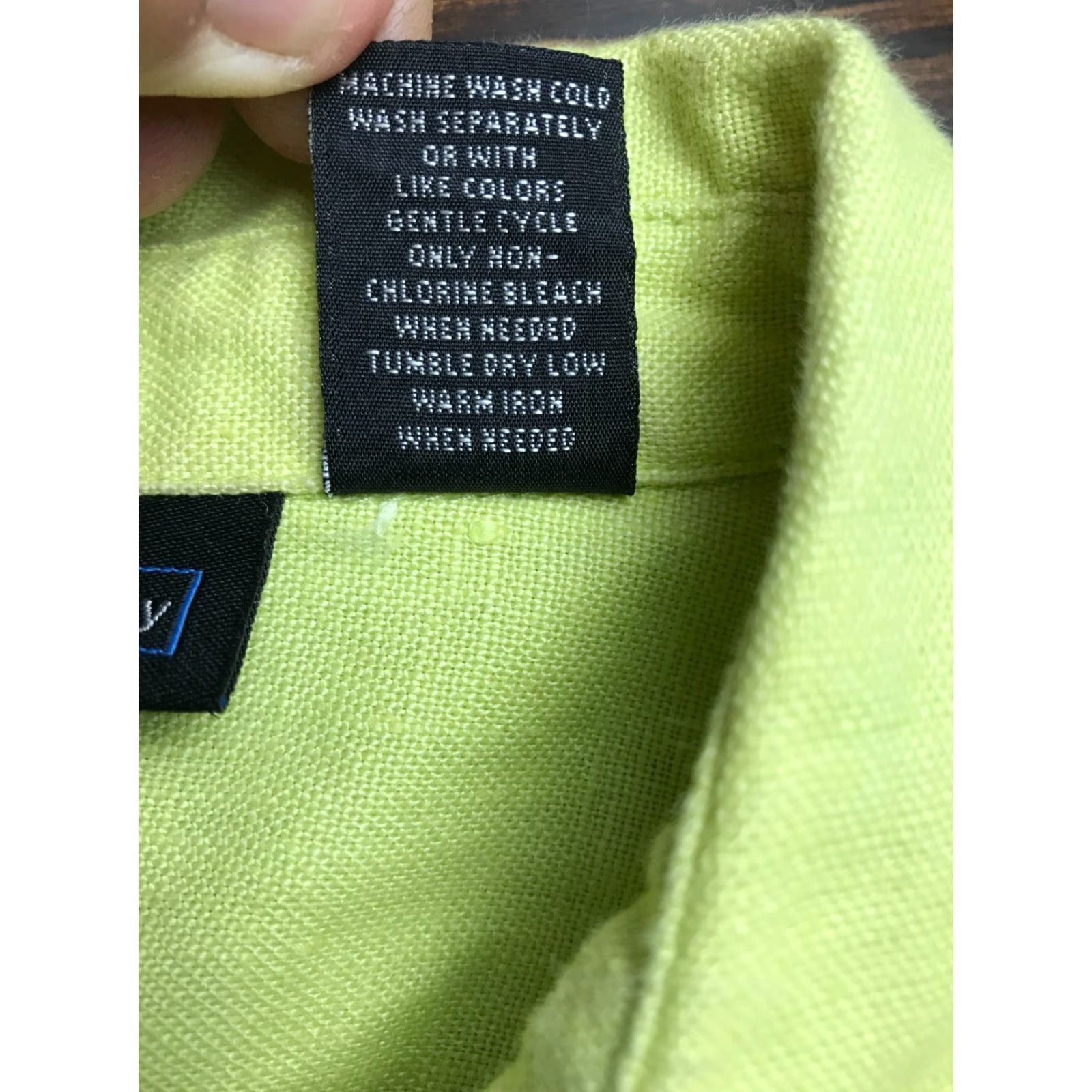 Vintage Relativity Jacket Women's Size Medium Green 100% Linen Button Up Regular Jacket Mens? No, Women. Size M / US 6-8 / IT 42-44 - 6 Thumbnail