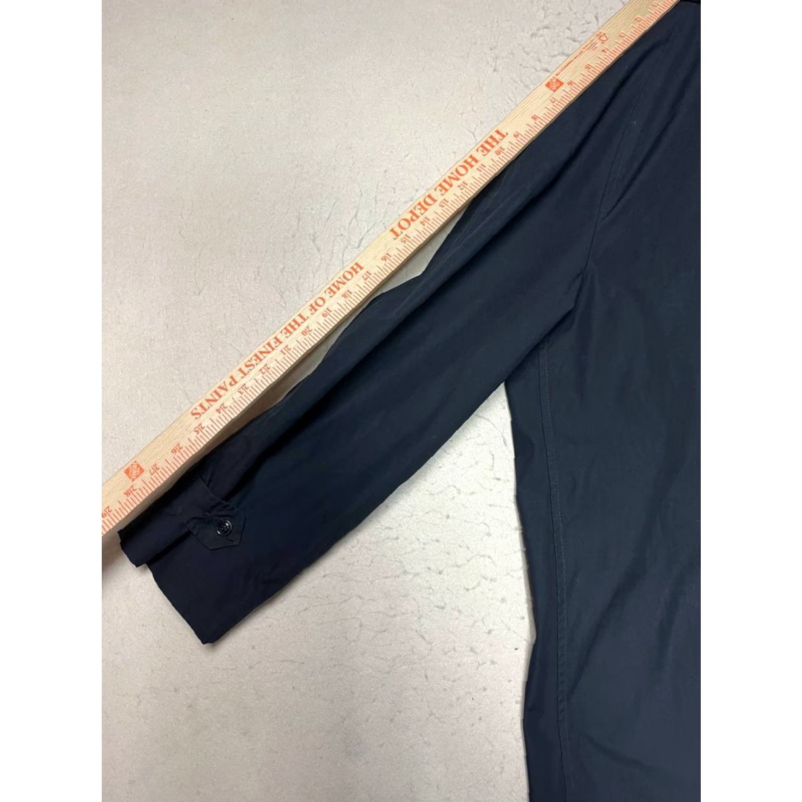 Vintage VINTAGE Defense Logistics Agency Quarterdeck Collection DSCP Long Coat Women 22L Black Button Zip Removable Lining Trench Style Coat Size 3XL / US 20-22 - 4 Thumbnail