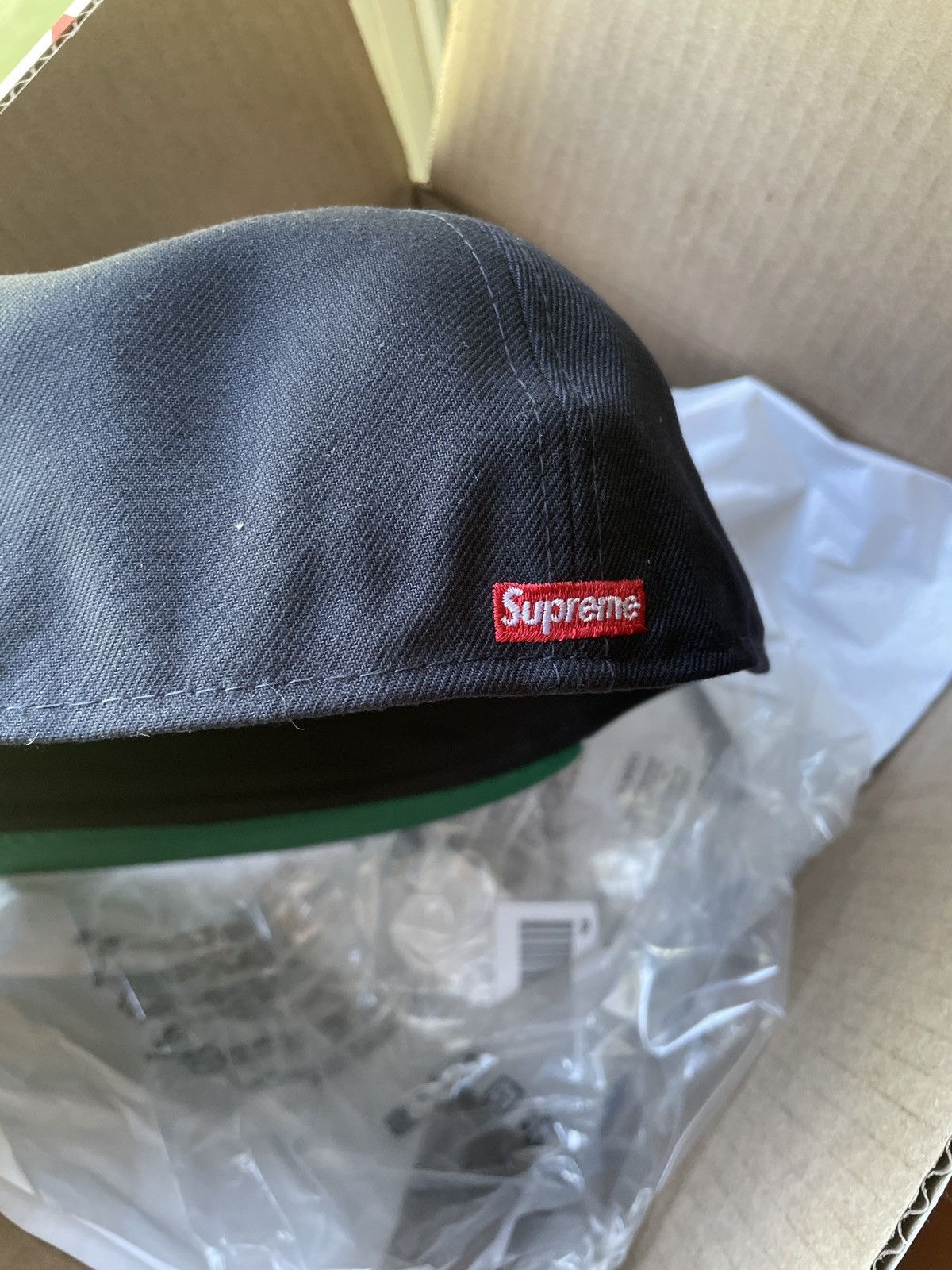 Supreme supreme x salem 7/58 fitted hat blue green rim Size ONE SIZE - 3 Thumbnail