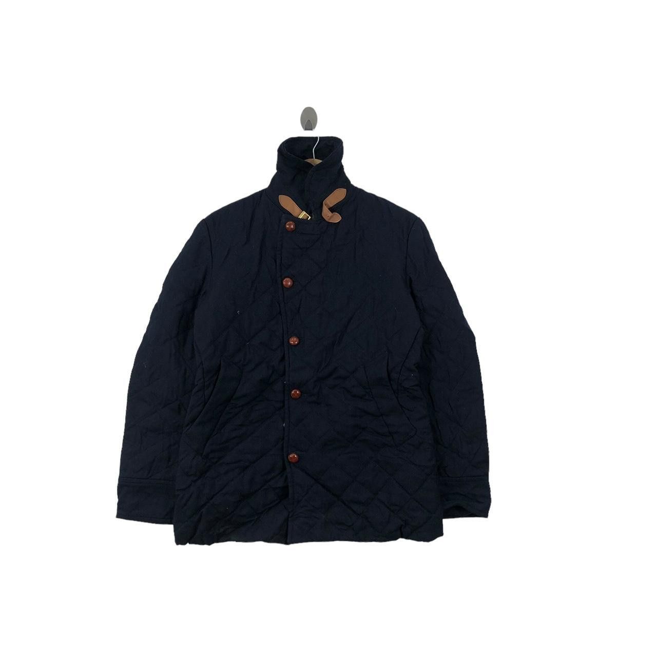 Edifice Japan EDIFICE PARIS 417 Quilted Neck Belt Jacket Windbreaker Paris Size US M / EU 48-50 / 2 - 1 Thumbnail