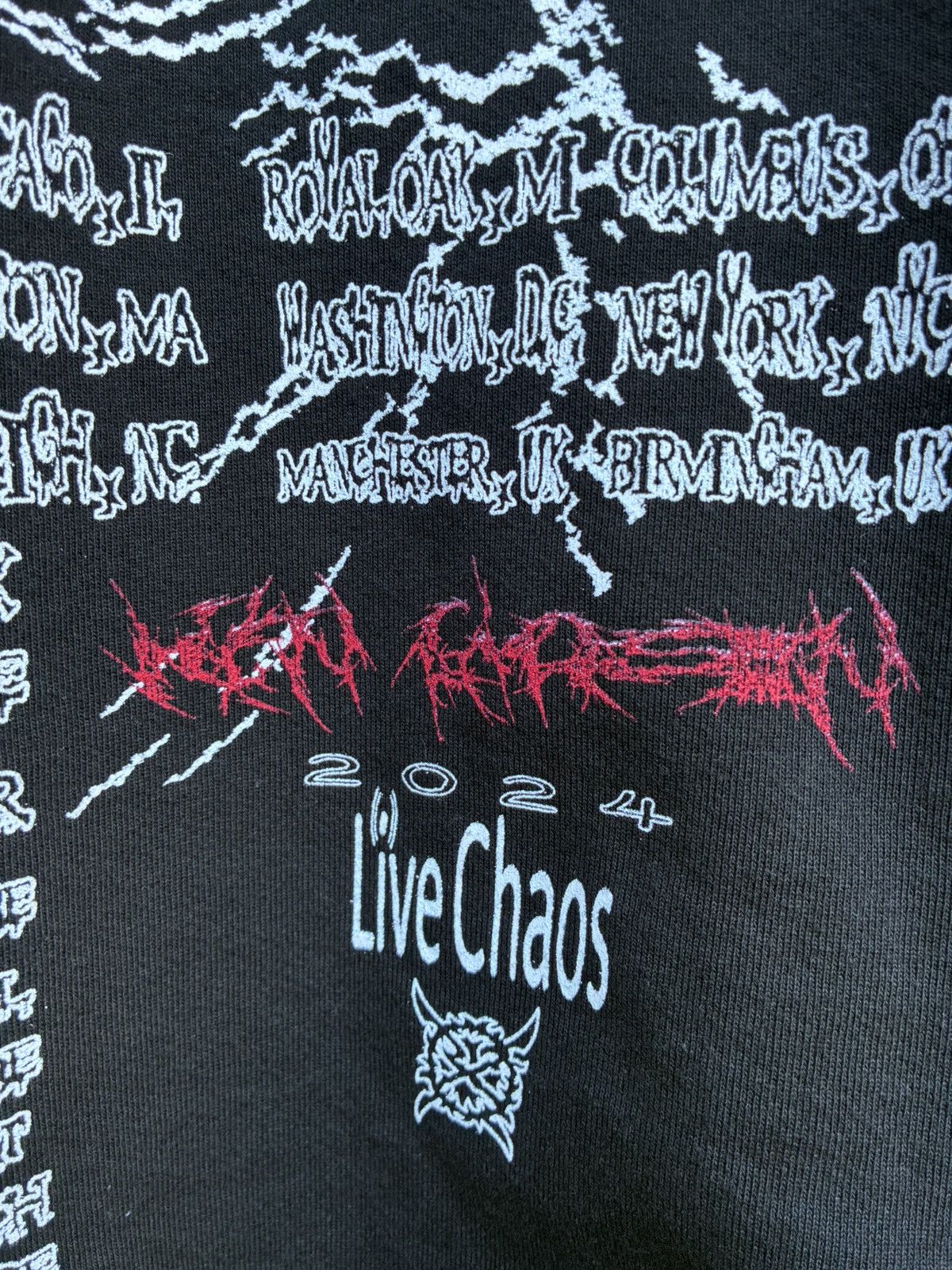 Ken Carson Ken Carson “More Chaos Tour” Zip Up Hoodie Size US L / EU 52-54 / 3 - 5 Thumbnail