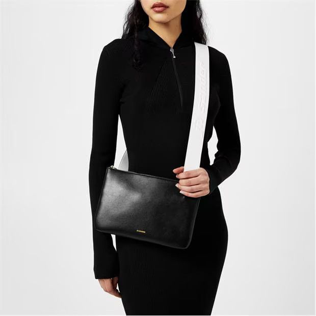Jil Sander o1g2r1mq1024 Size: OS / Shoulder Bag in Black Size ONE SIZE - 4 Thumbnail