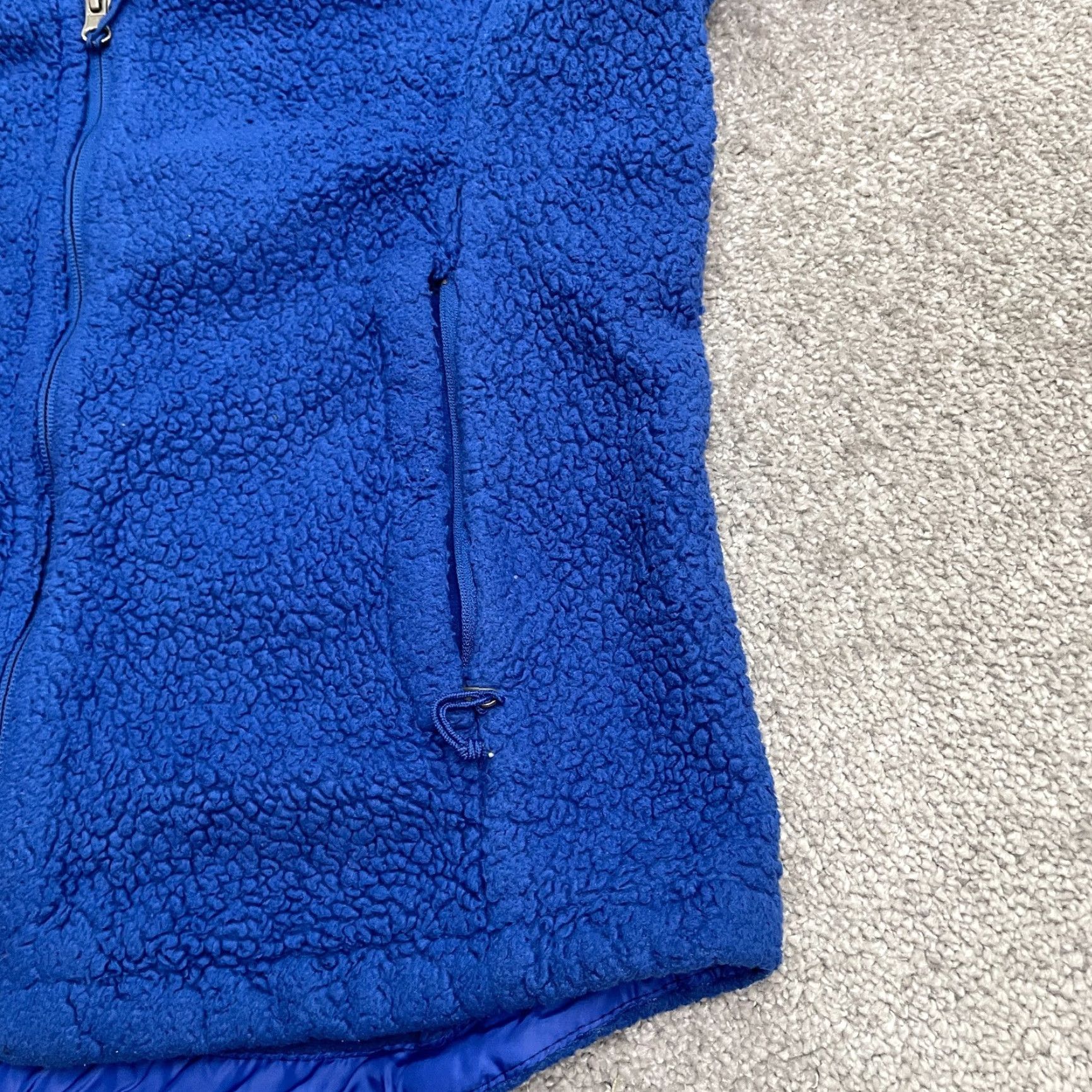 The North Face The North Face Jacket Womens Small Blue Full Zip Pockets Outdoor Hiking | Regular Fit | 1/4 Zip | Pockets | Polyester Lining | Solid Pattern Size S / US 4 / IT 40 - 5 Thumbnail