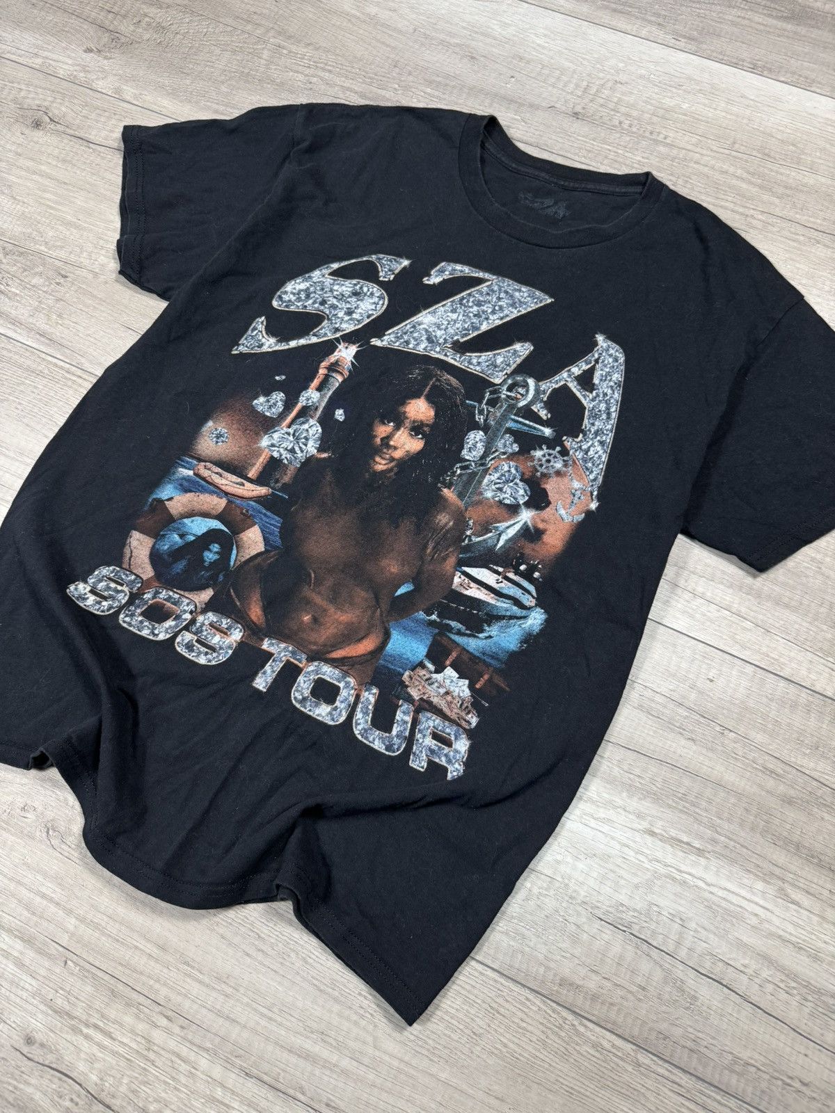 Band Tees 💥SZA SOS Album Rap T Shirt Size US M / EU 48-50 / 2 - 2 Thumbnail