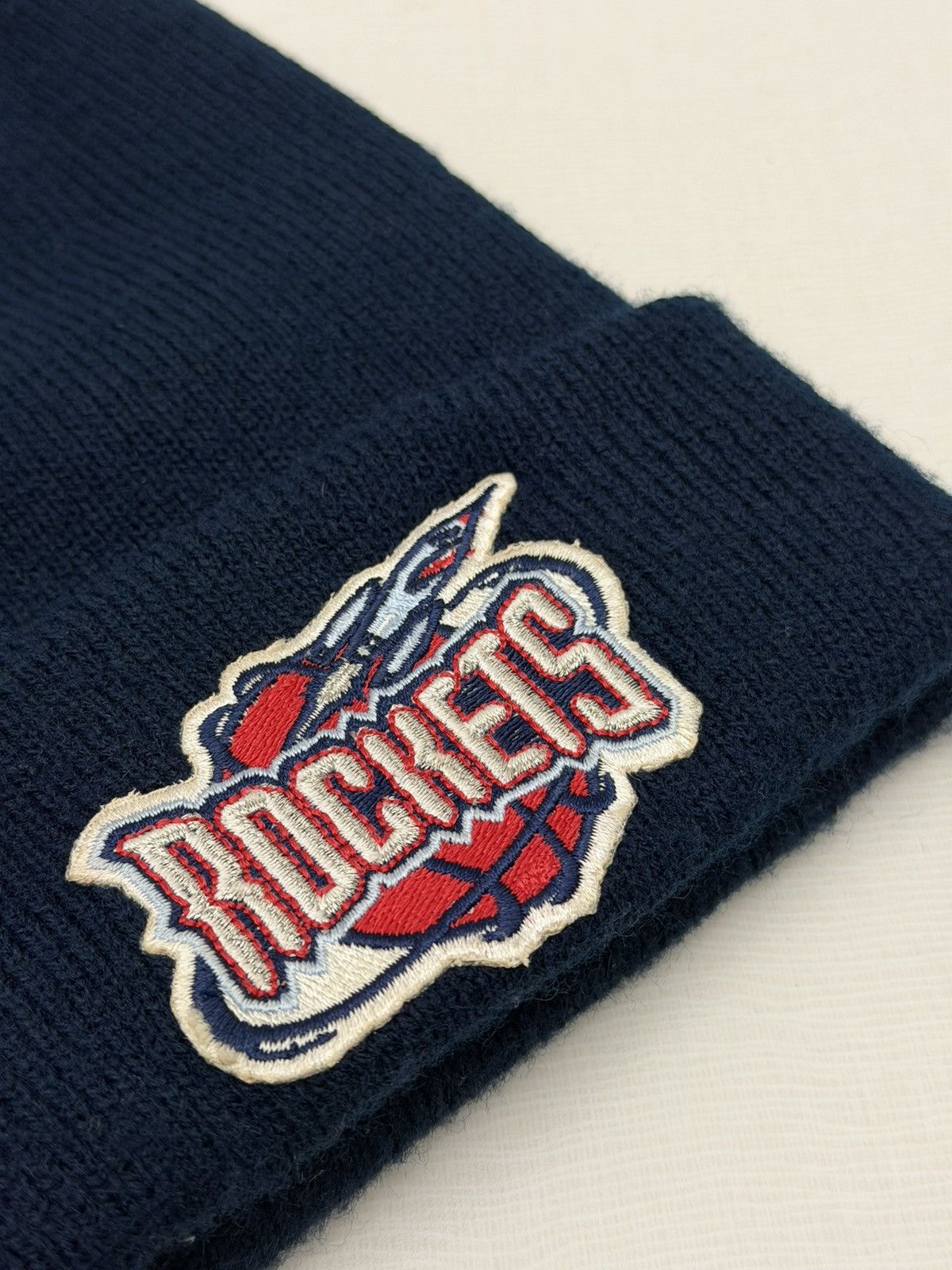 NBA Vintage 90s Houston Rockets Beanie NBA Basketball Made n USA Size ONE SIZE - 3 Thumbnail