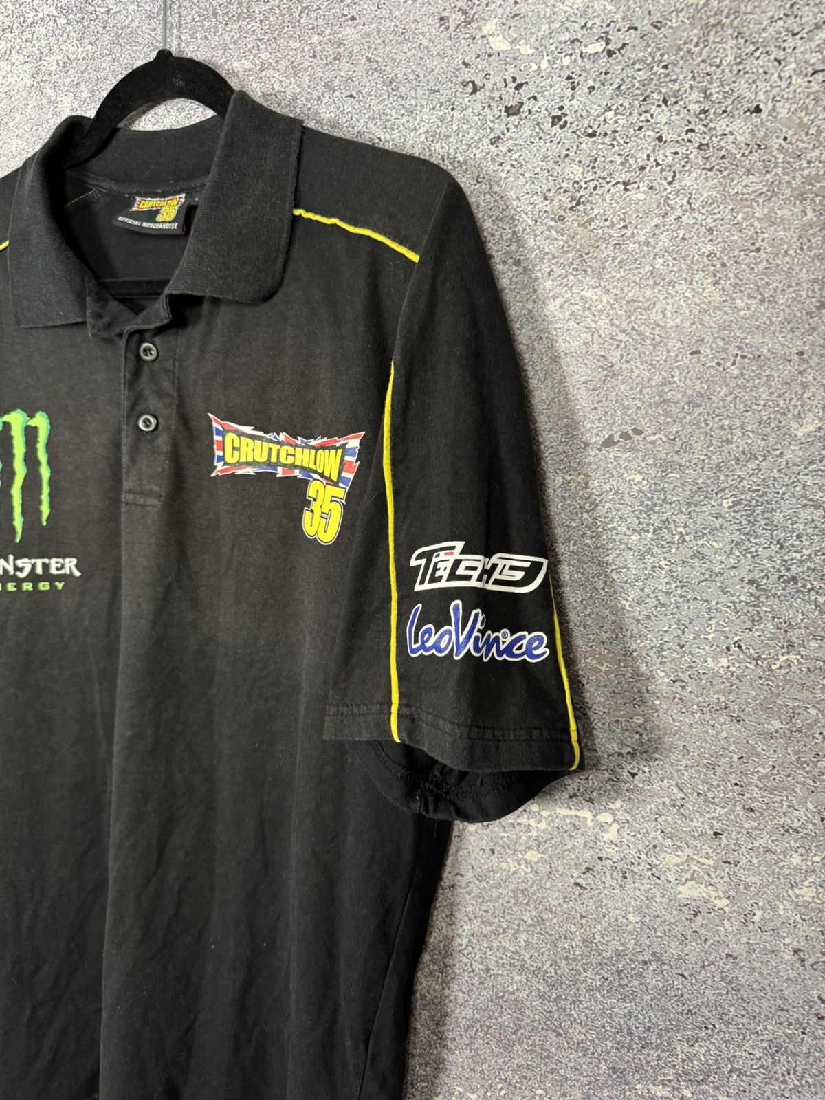 Vintage Cal Critchlow 35 Signed Official Merchandise Racing Polo Size US L / EU 52-54 / 3 - 7 Thumbnail