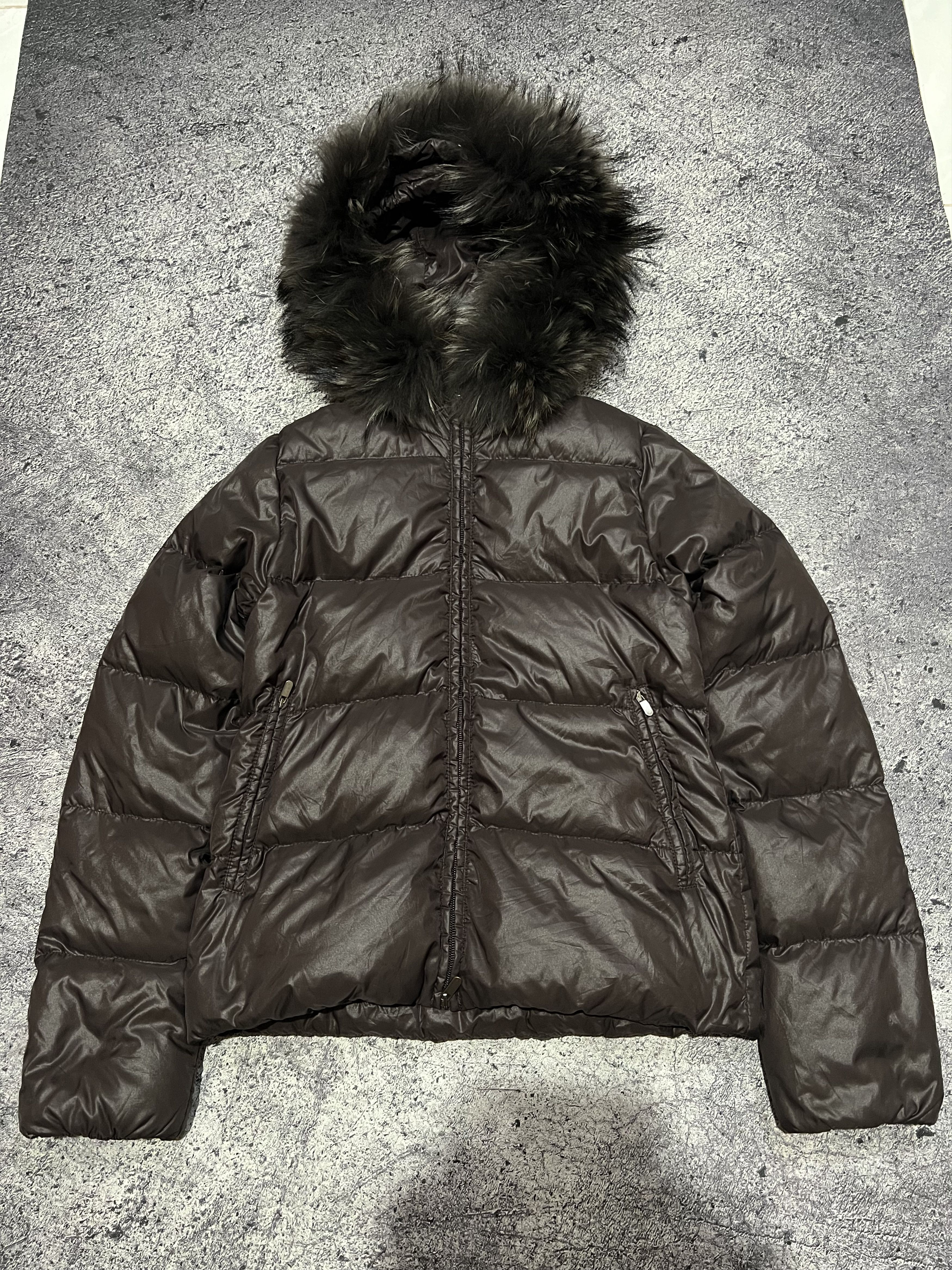 Hysteric Glamour 90s Duvetica Fur Raccoon Hoddie Goose Down Jacket opium Size US XXS / EU 40 - 1 Thumbnail