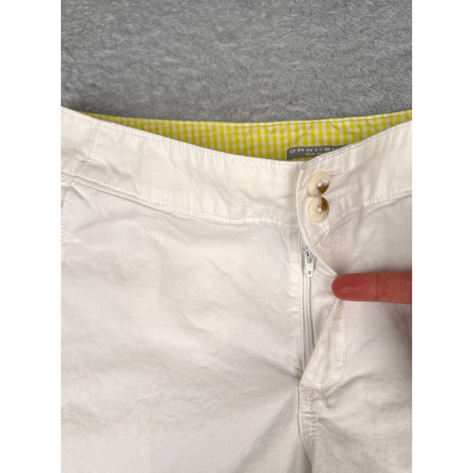 Vintage VINTAGE Columbia Chino Shorts Women 10 White Omni-Shade UV PFG Fishing 32x7 Regular Fit Size 32" / US 10 / IT 46 - 6 Thumbnail