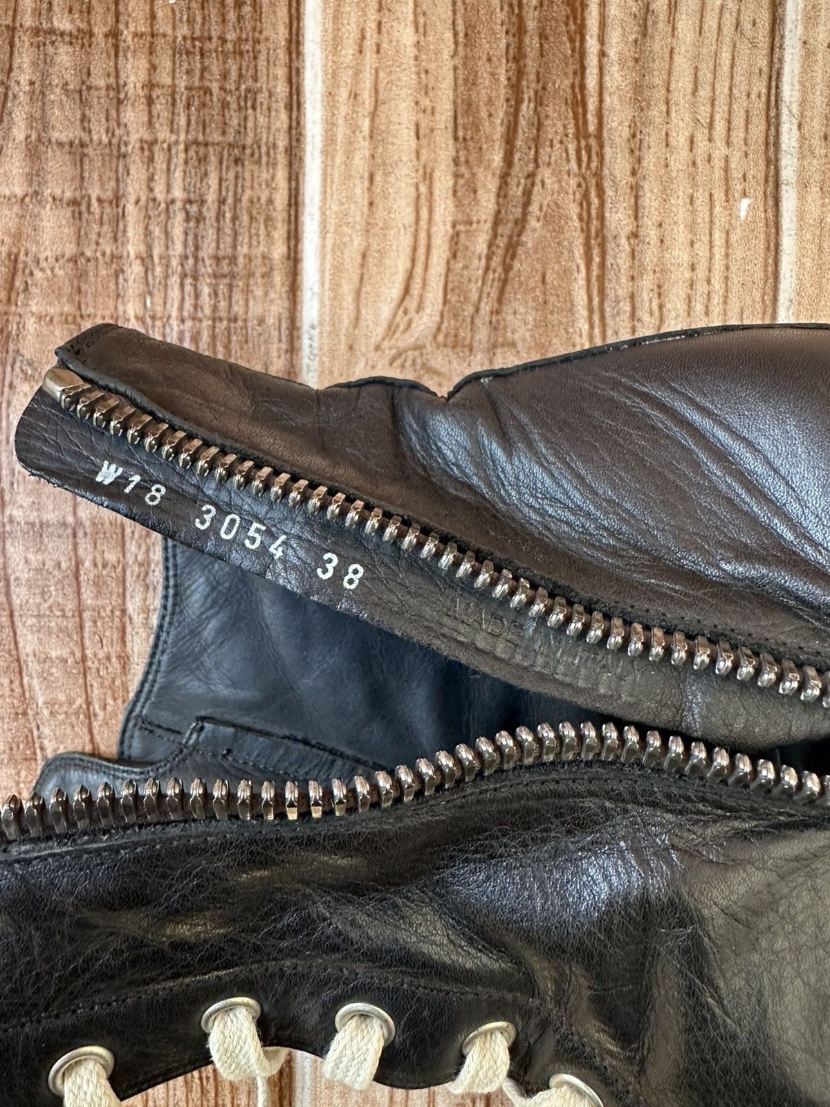 Rick Owens W18 Rick Owens Mainline Black Ramones Size US 8.5 / IT 38.5 - 17 Thumbnail