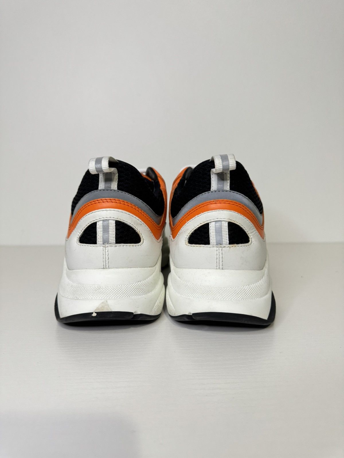 Dior Dior B22 Reflective Sneaker ‘White Orange’ 100% Authentic Size US 11 / EU 44 - 4 Thumbnail