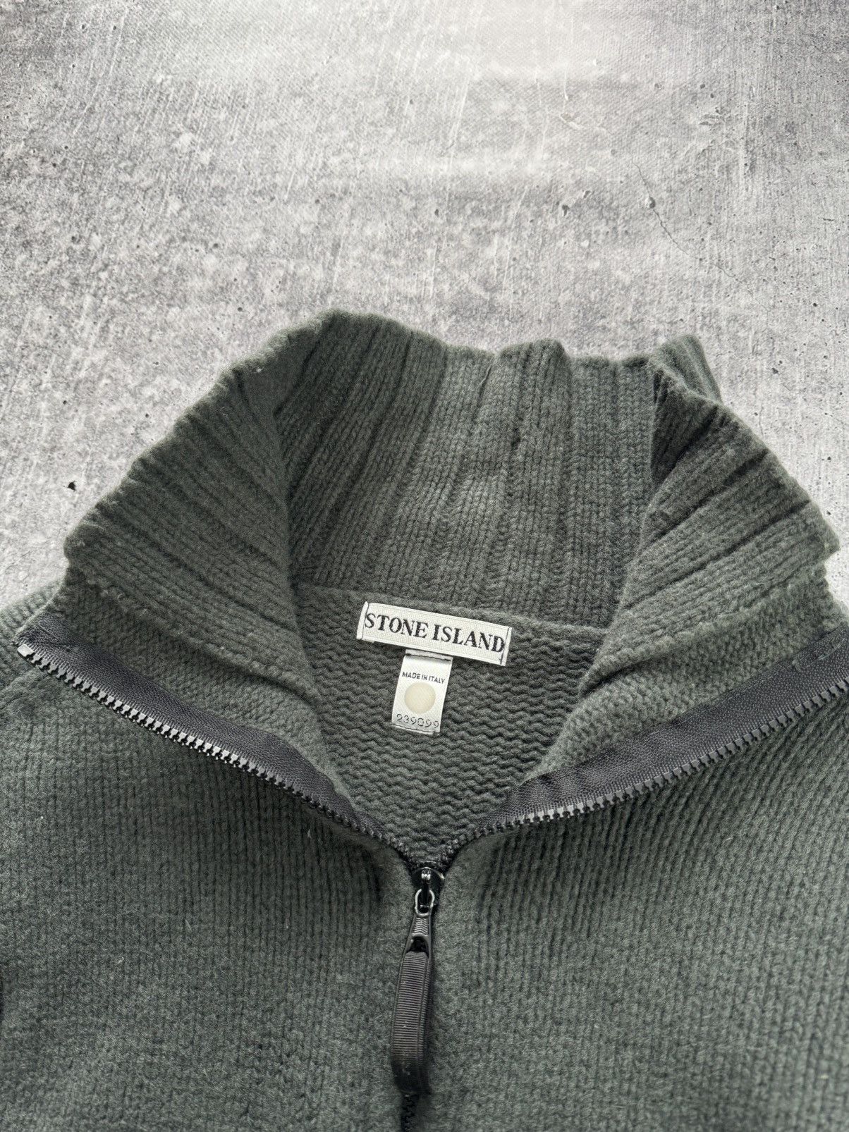 Stone Island Vintage Stone Island Sweater 2000s 1/3 Zip Knit Rare Size M Size US L / EU 52-54 / 3 - 11 Thumbnail