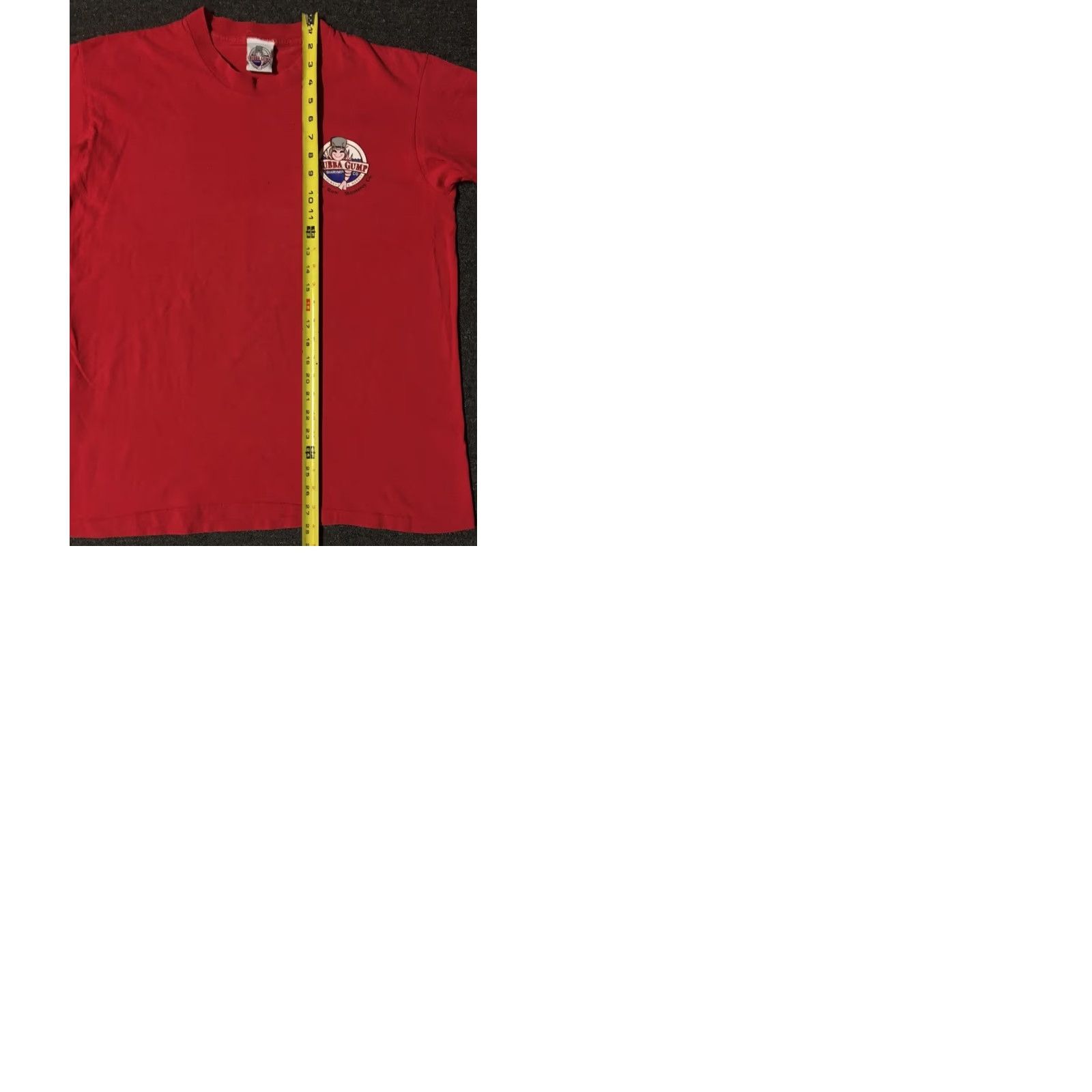 Shrimps VINTAGE Bubba Gump Shrimp Shirt M Red Size US M / EU 48-50 / 2 - 9 Thumbnail