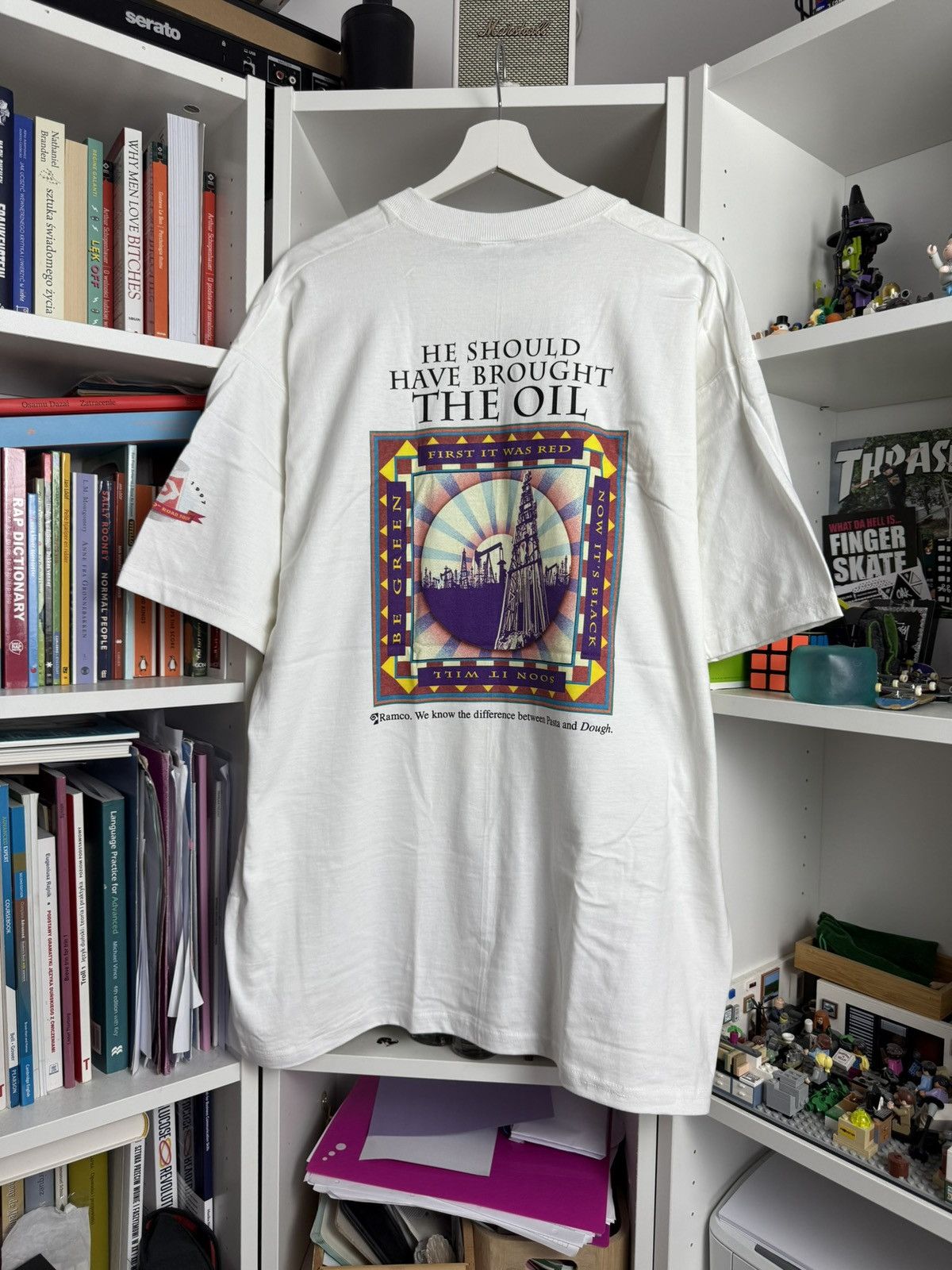 Fruit Of The Loom × Vintage Vintage 90s fruit of the loom made in usa printed t-shirt XL Size US XL / EU 56 / 4 - 2 Thumbnail