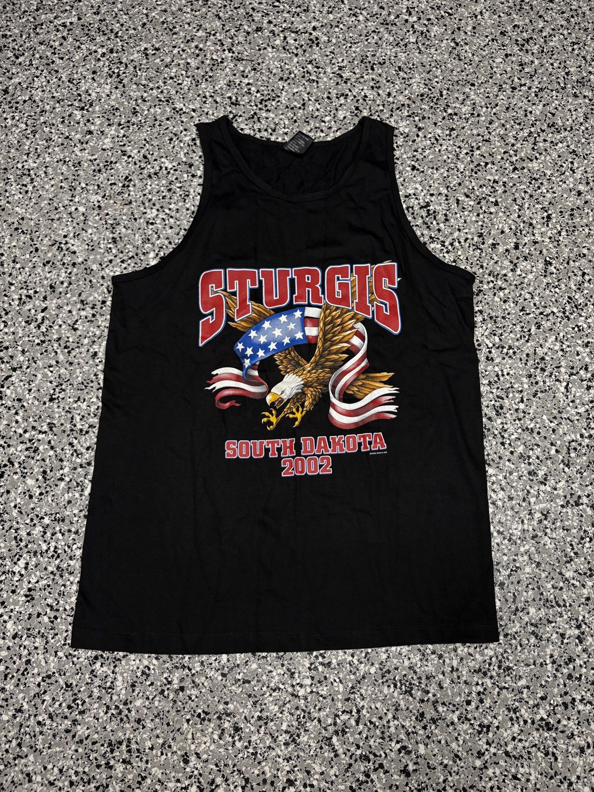 Harley Davidson Vintage 2002 STURGIS Motorcycle Rally Tank Top Size M 0782 Size US L / EU 52-54 / 3 - 1 Thumbnail
