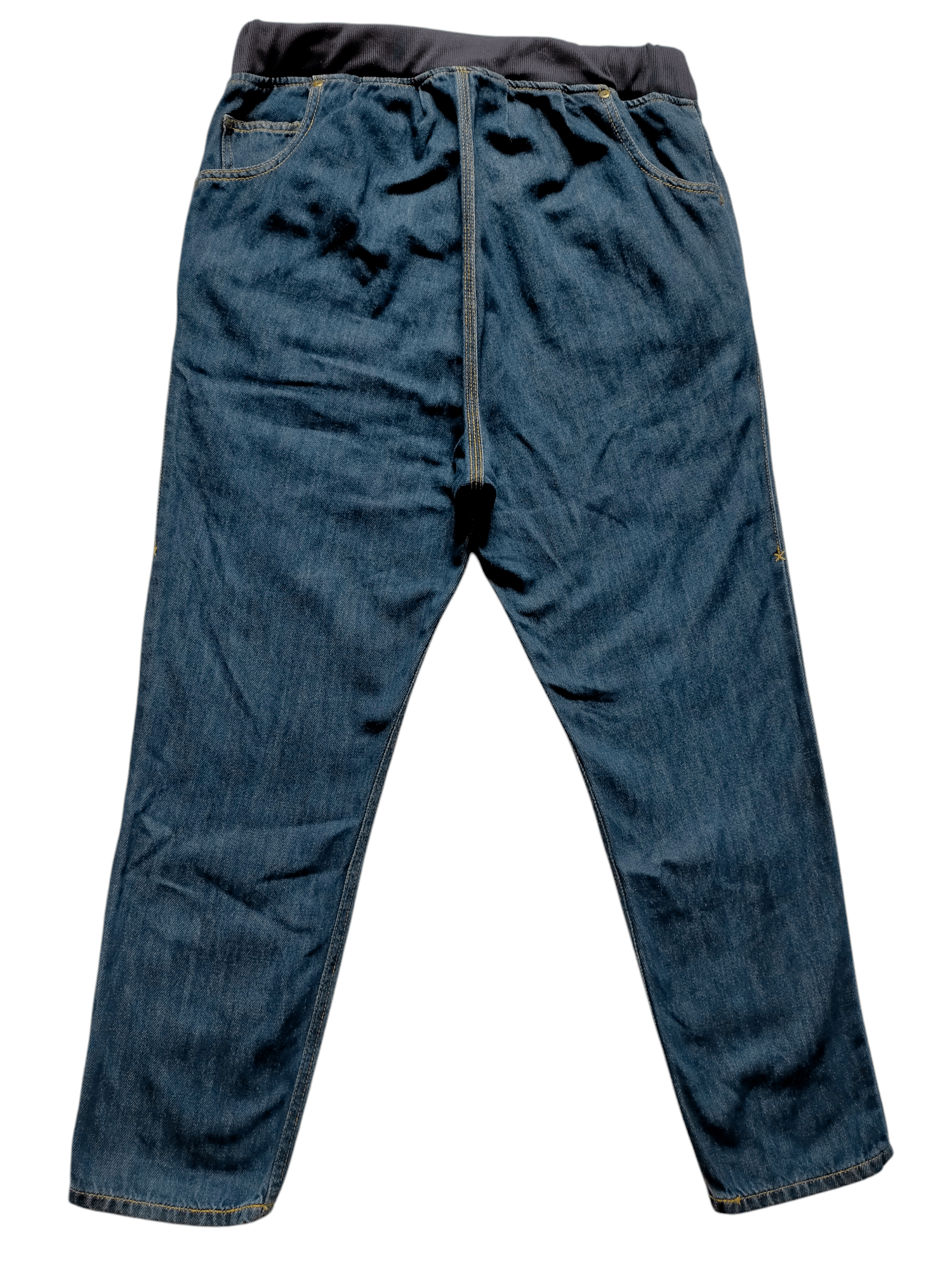 Issey Miyake × Lee × mercibeaucoup Lee x Mercibeaucop Issey Miyake Drop Cropth Denim Jeans Size US 32 / EU 48 - 2 Thumbnail