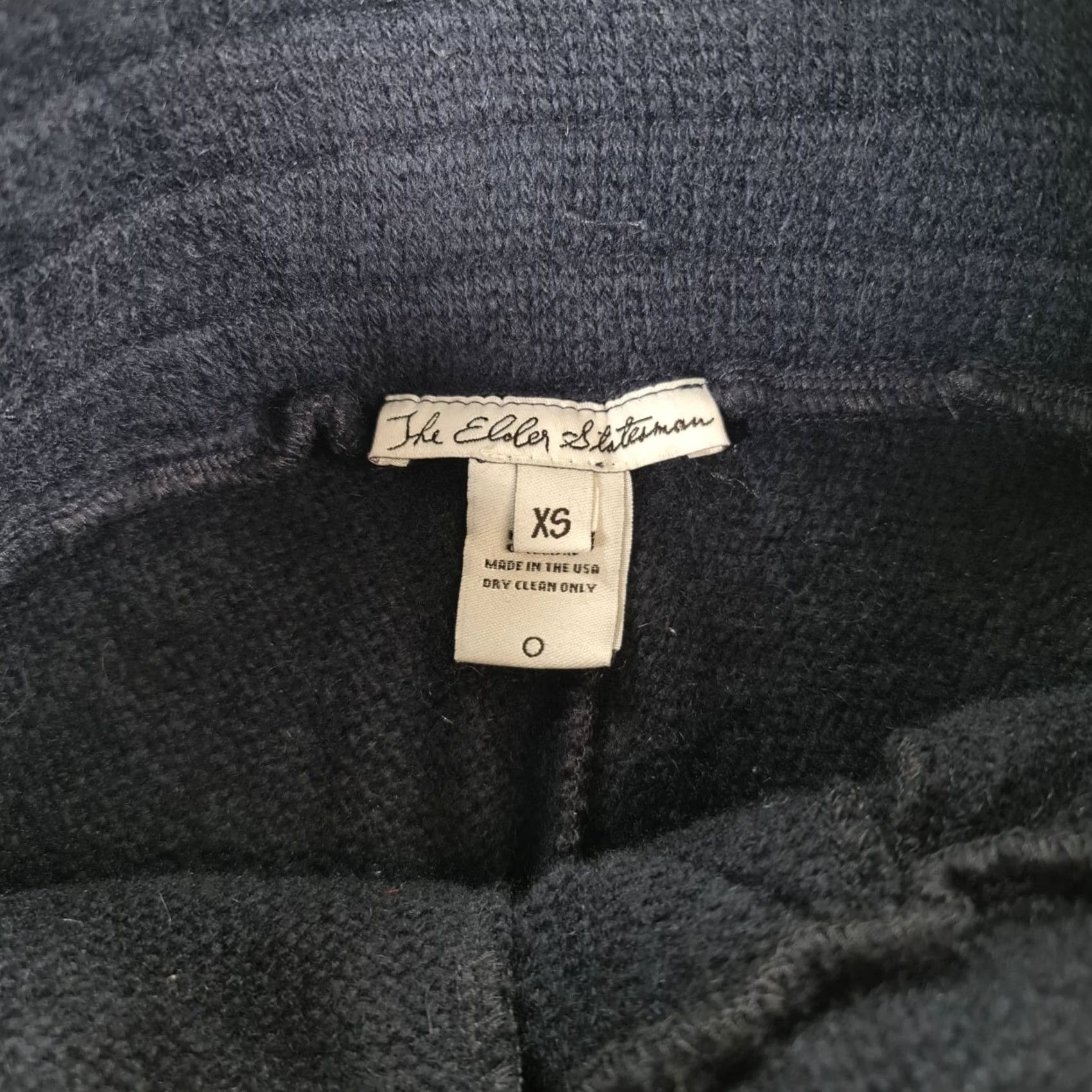The Elder Statesman VINTAGE The Elder Statesman Womens Joggers XS Navy 100% Cashmere Knit Pants Trousers Size 26" / US 2 / IT 38 - 3 Thumbnail