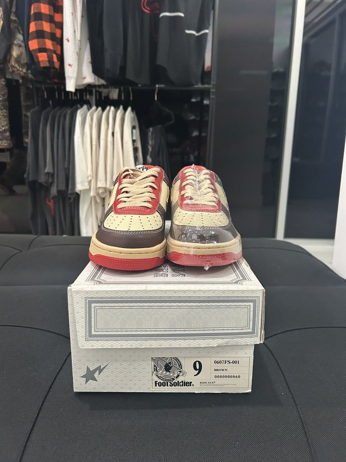 Bape A Bathing Ape Bape Sta Low Kanye West College Dropout Size US 9 / EU 42 - 1 Thumbnail