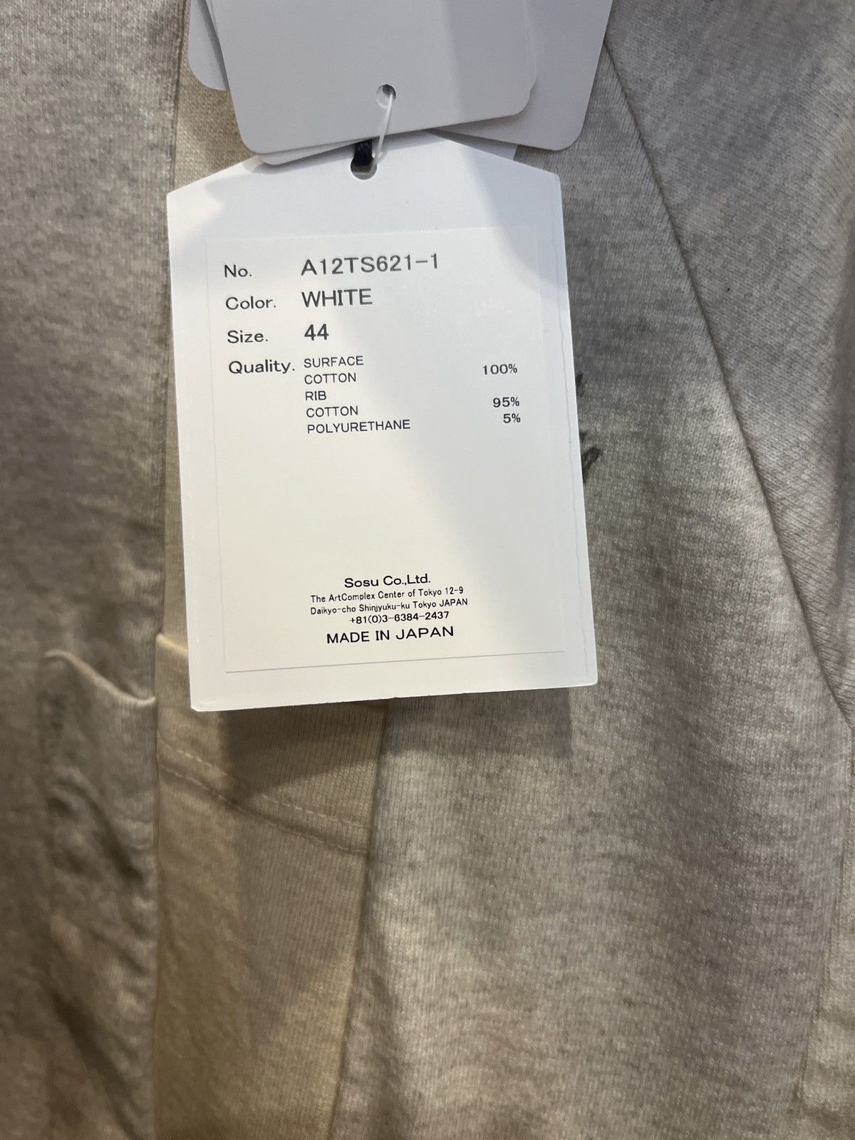 Maison MIHARA YASUHIRO Vertical Switching Tee Size US XS / EU 42 / 0 - 5 Thumbnail