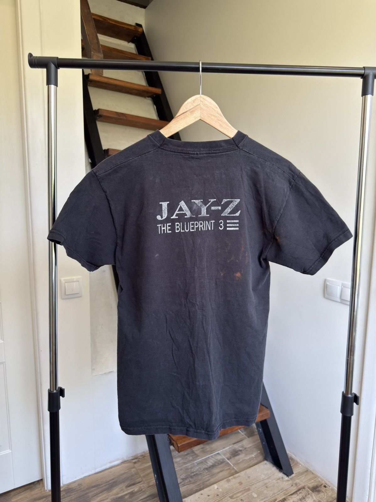 Jay-Z Vintage Jay Z Y2K Big Print Shirt Rap Tee The Blueprint Rare Size US S / EU 44-46 / 1 - 4 Thumbnail