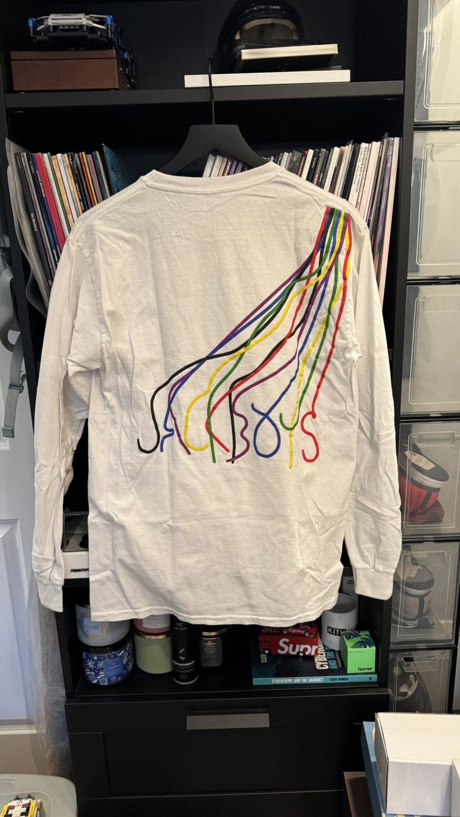 Travis Scott Jackboys Stereo LS Tee Size US S / EU 44-46 / 1 - 2 Thumbnail