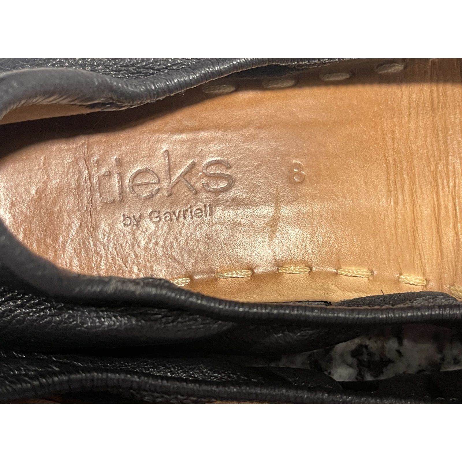 Vintage Tieks Flat Women Sz 8 Navy Blue Leather Comfort Ballet Flats Womens Size US 8 / IT 38 - 4 Thumbnail