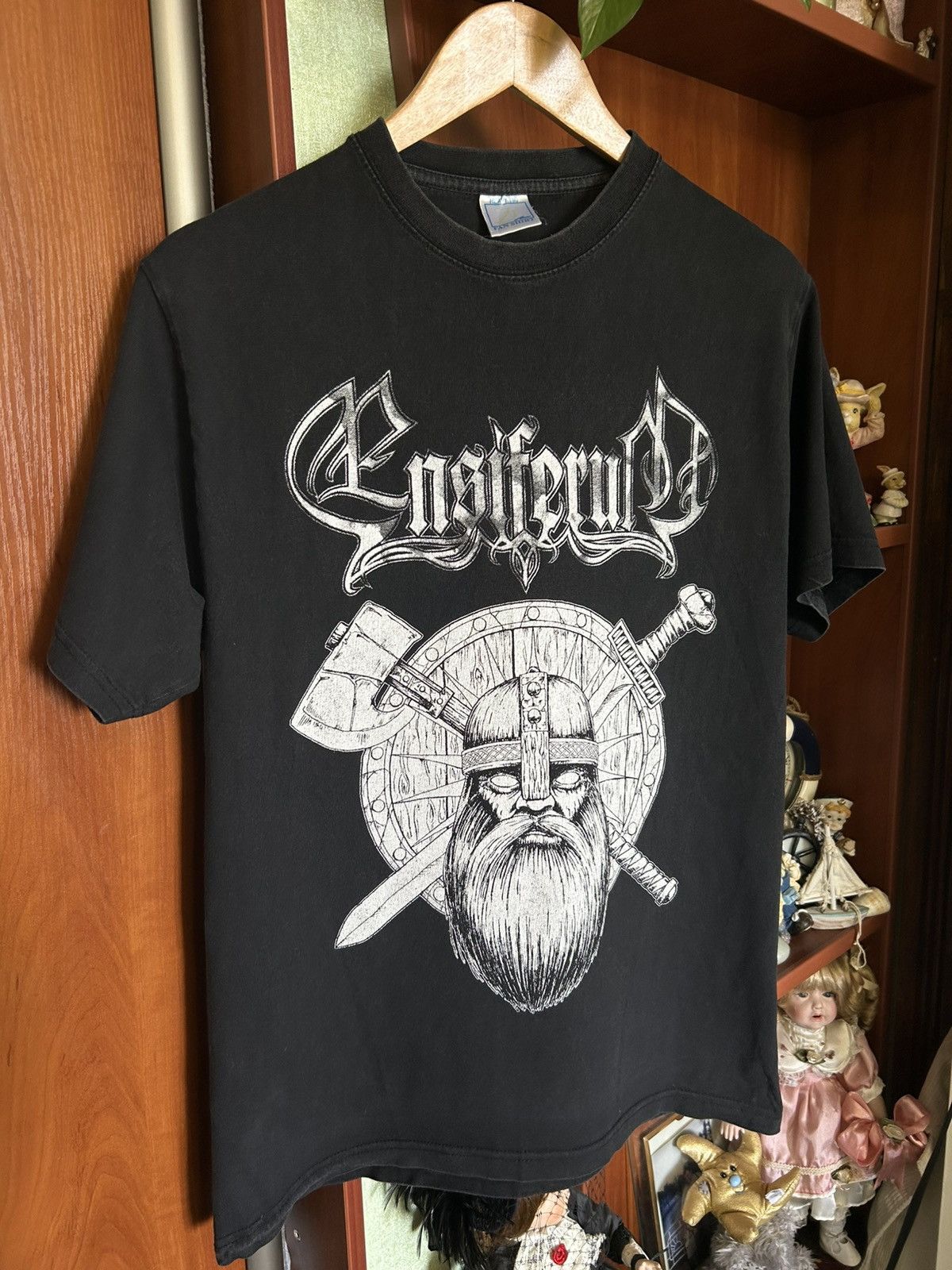 Band Tees Ensiferum vintage 2005 band t-shirt scandinavian folk metal Size US M / EU 48-50 / 2 - 3 Thumbnail