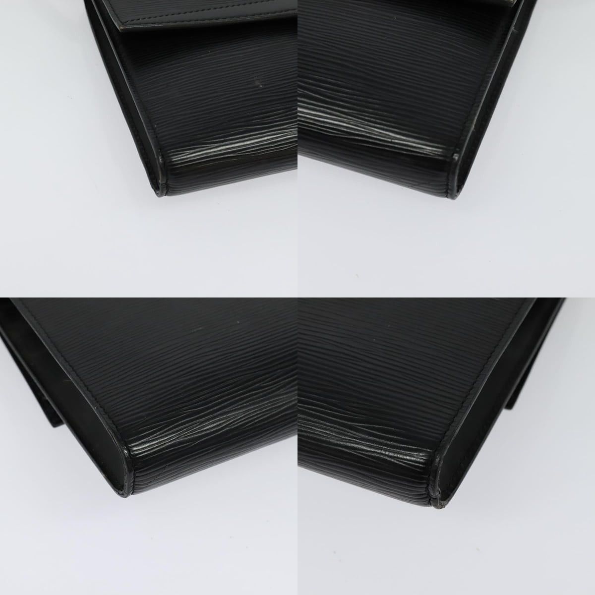 Louis Vuitton LOUIS VUITTON Epi Pochette Arche Shoulder Bag Black Noir Size ONE SIZE - 10 Thumbnail