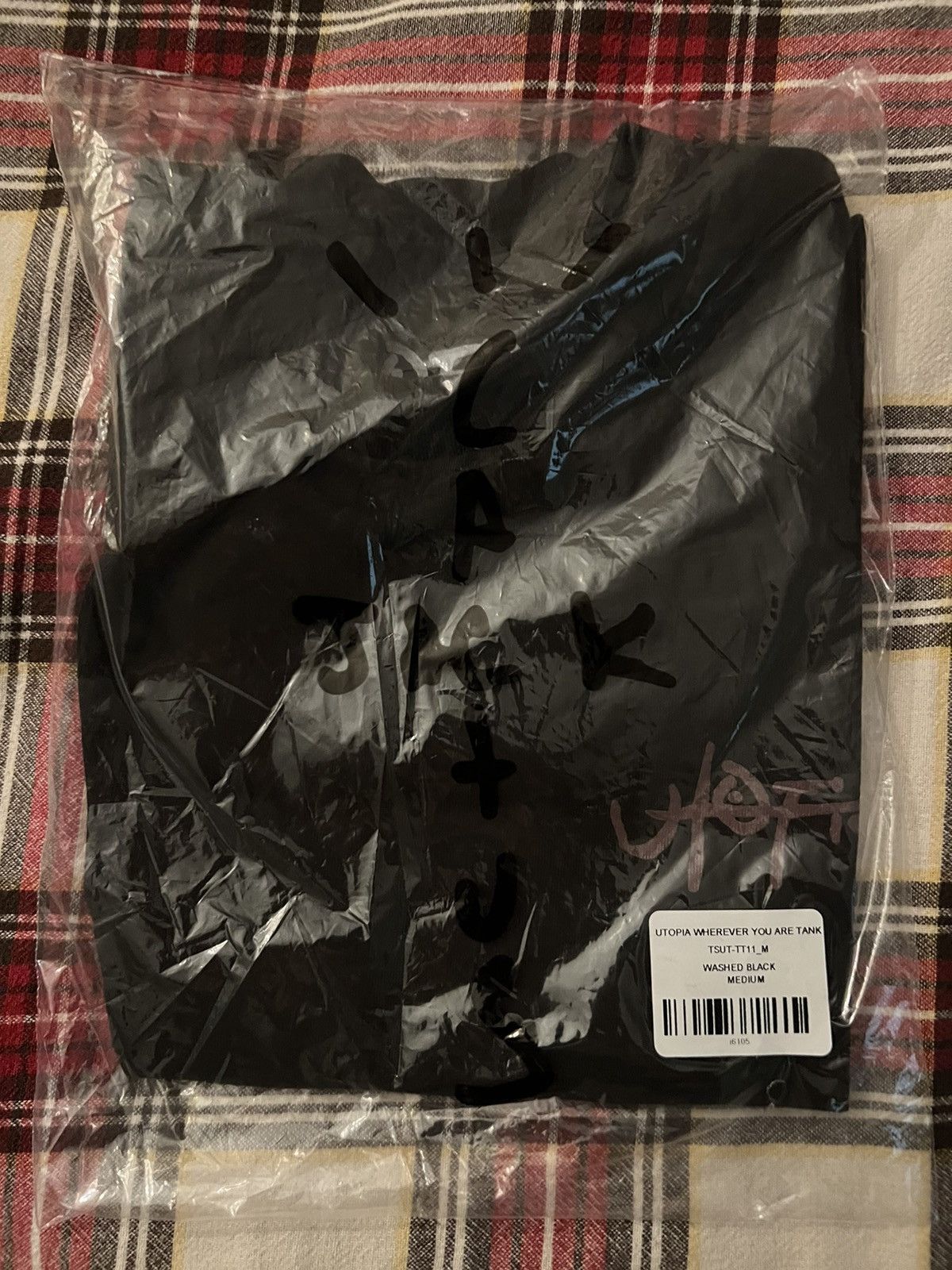 Travis Scott x Utopia WHEREVER YOU ARE TANK トラヴィス Travis Scott Utopia “wherever you are” tank | Grailed
